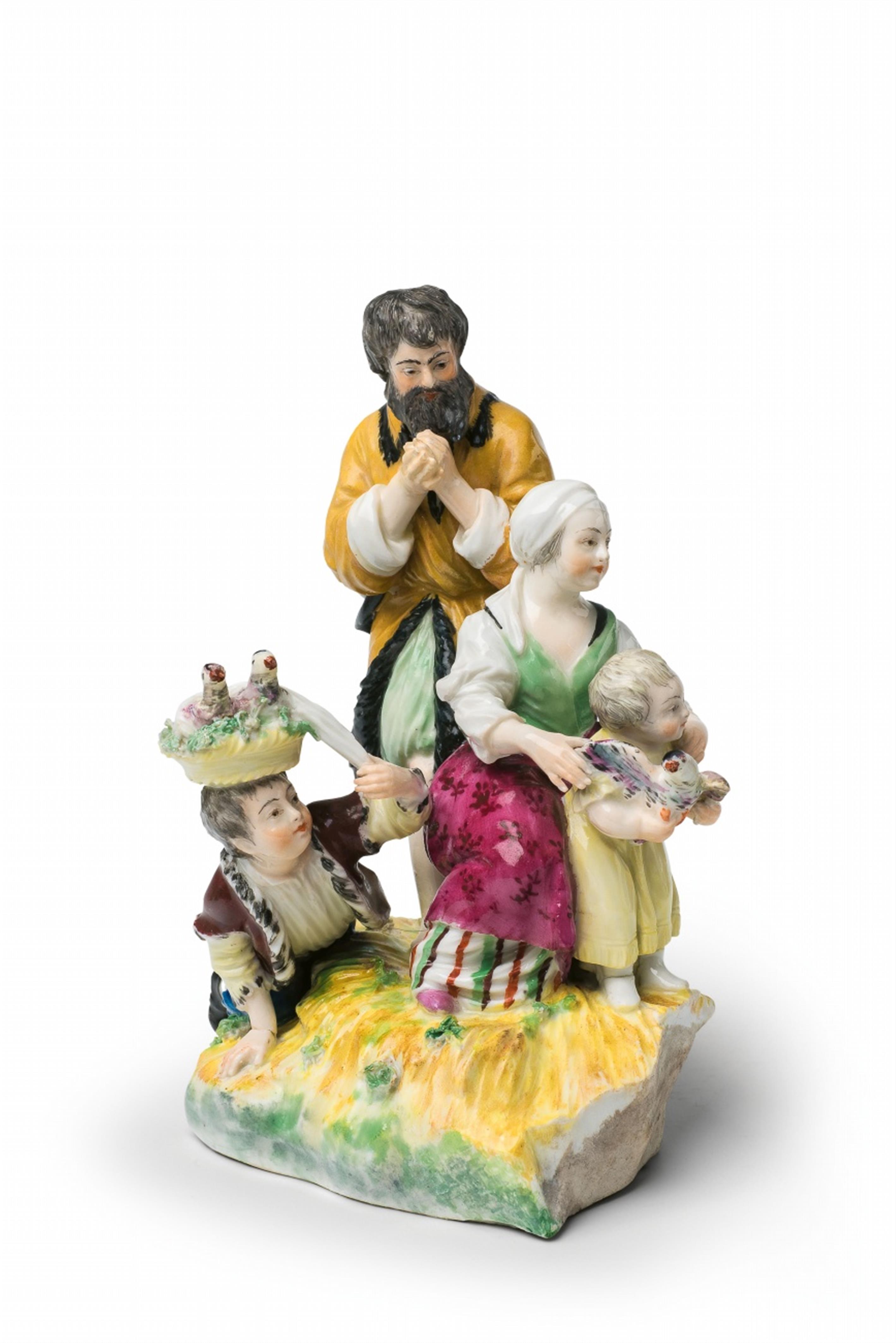 An important and probably unique Vienna porcelain nativity scene - image-2