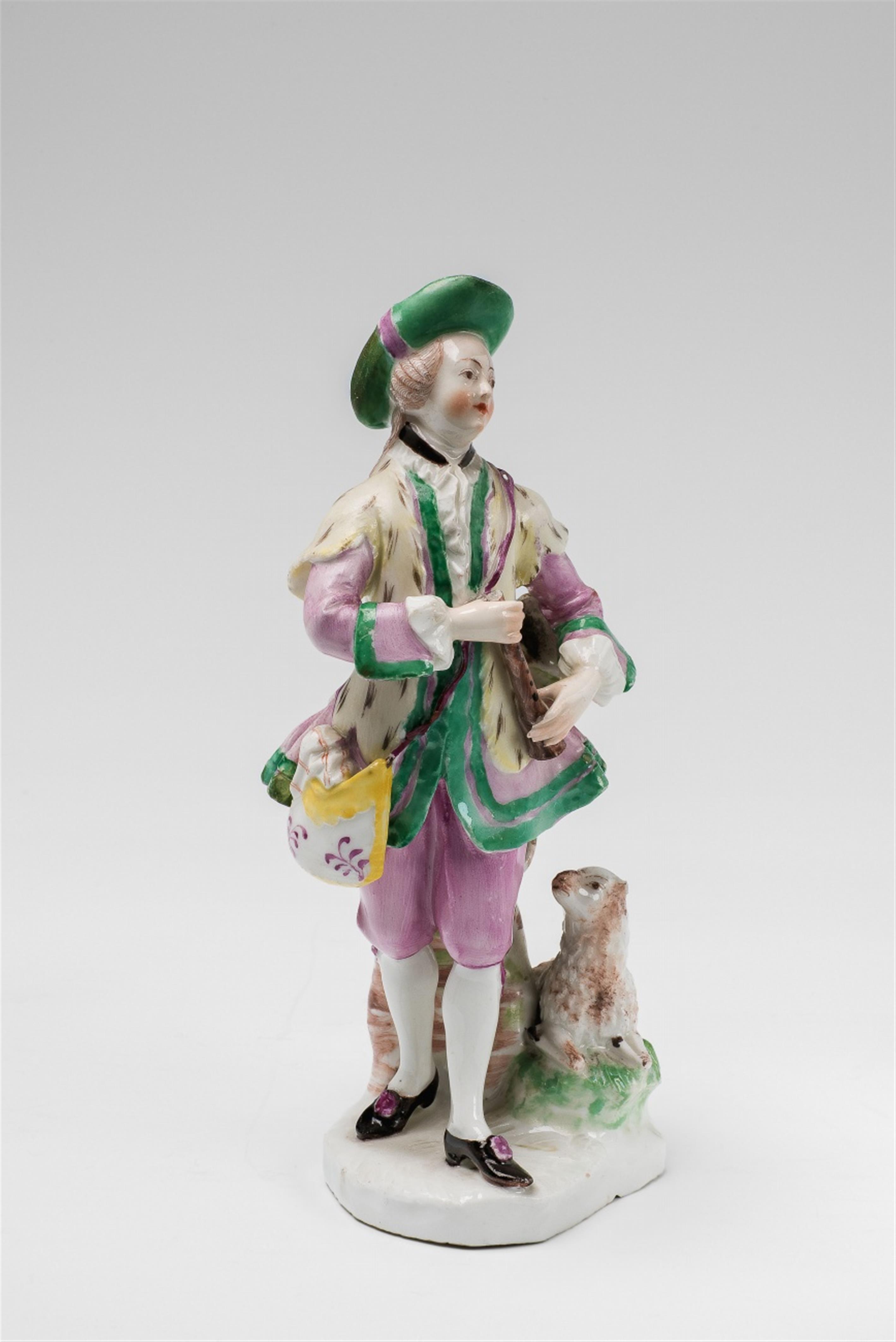 A Vienna porcelain figure of a shepherd with a flute - image-2