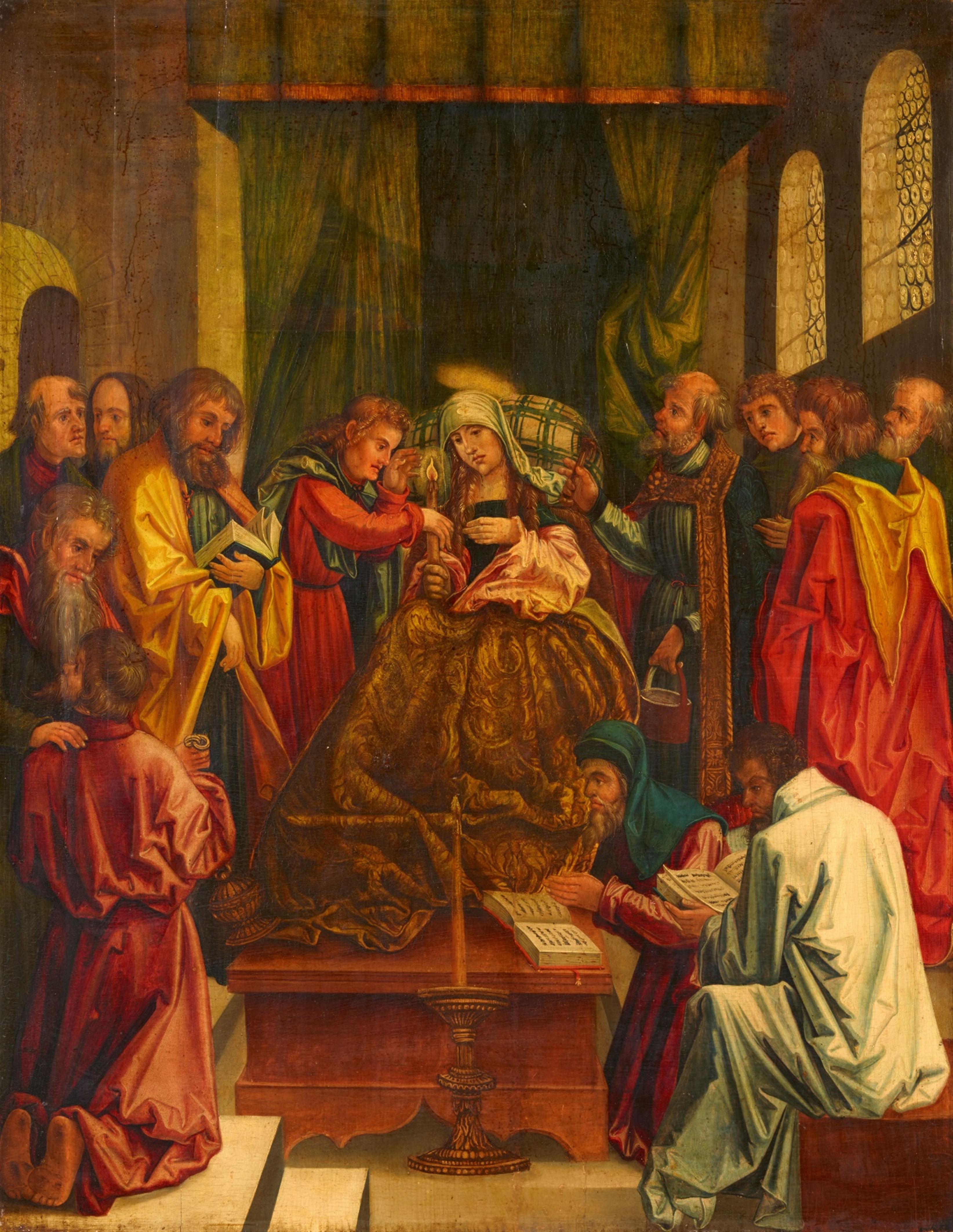 Melchior Feselen, attributed to - The Dormition of the Virgin - image-1
