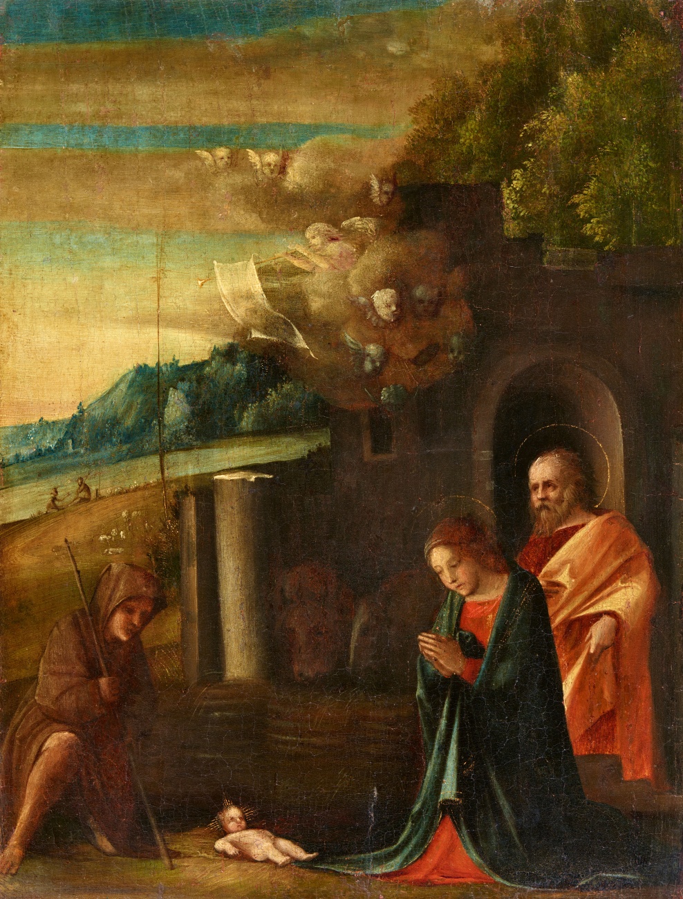 Antonio Allegri, called Correggio - The Adoration of the Child - image-1