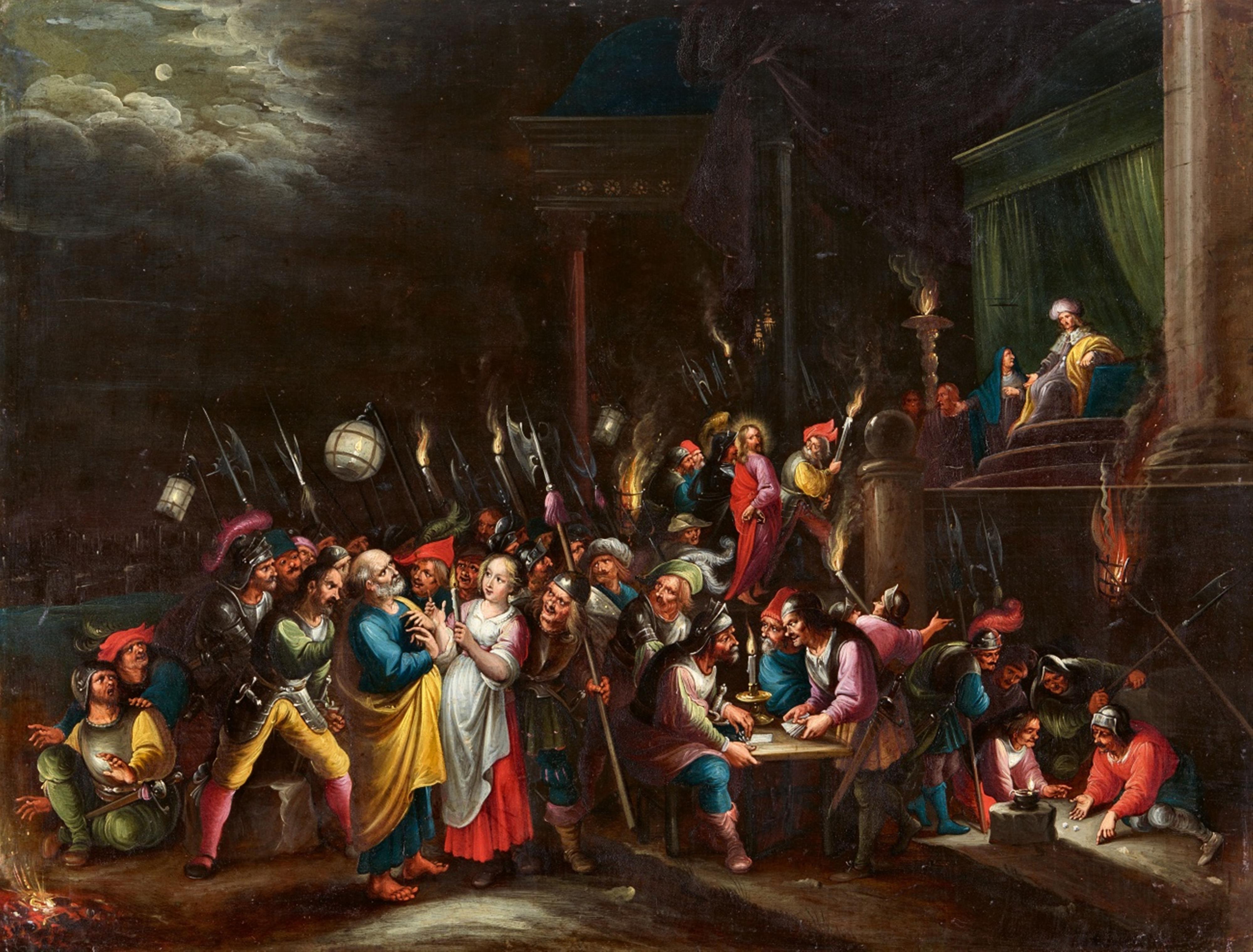 Hieronymus Francken III - The Denial of Saint Peter - image-1