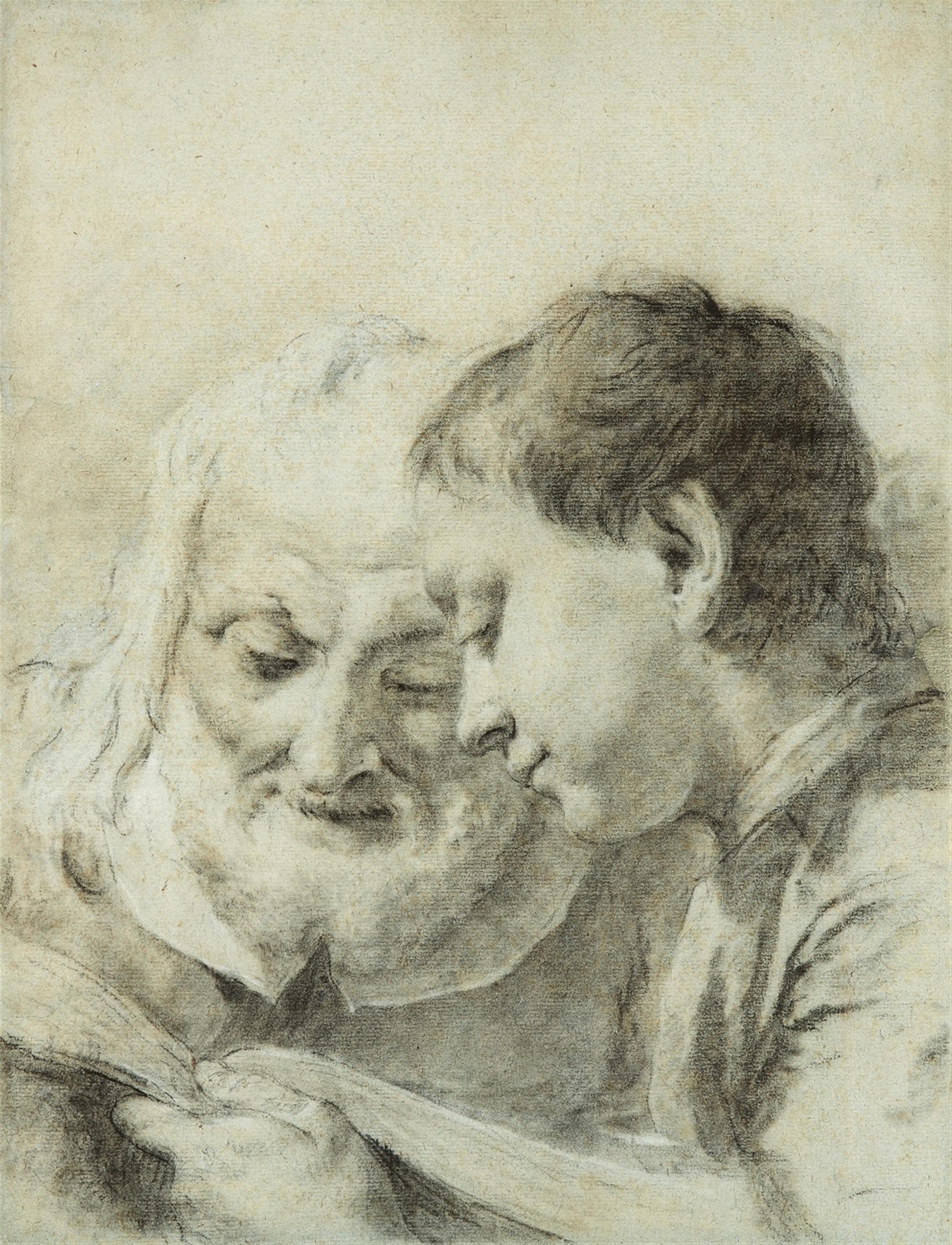 Giovanni Battista Piazzetta - Two Figures Reading - image-1