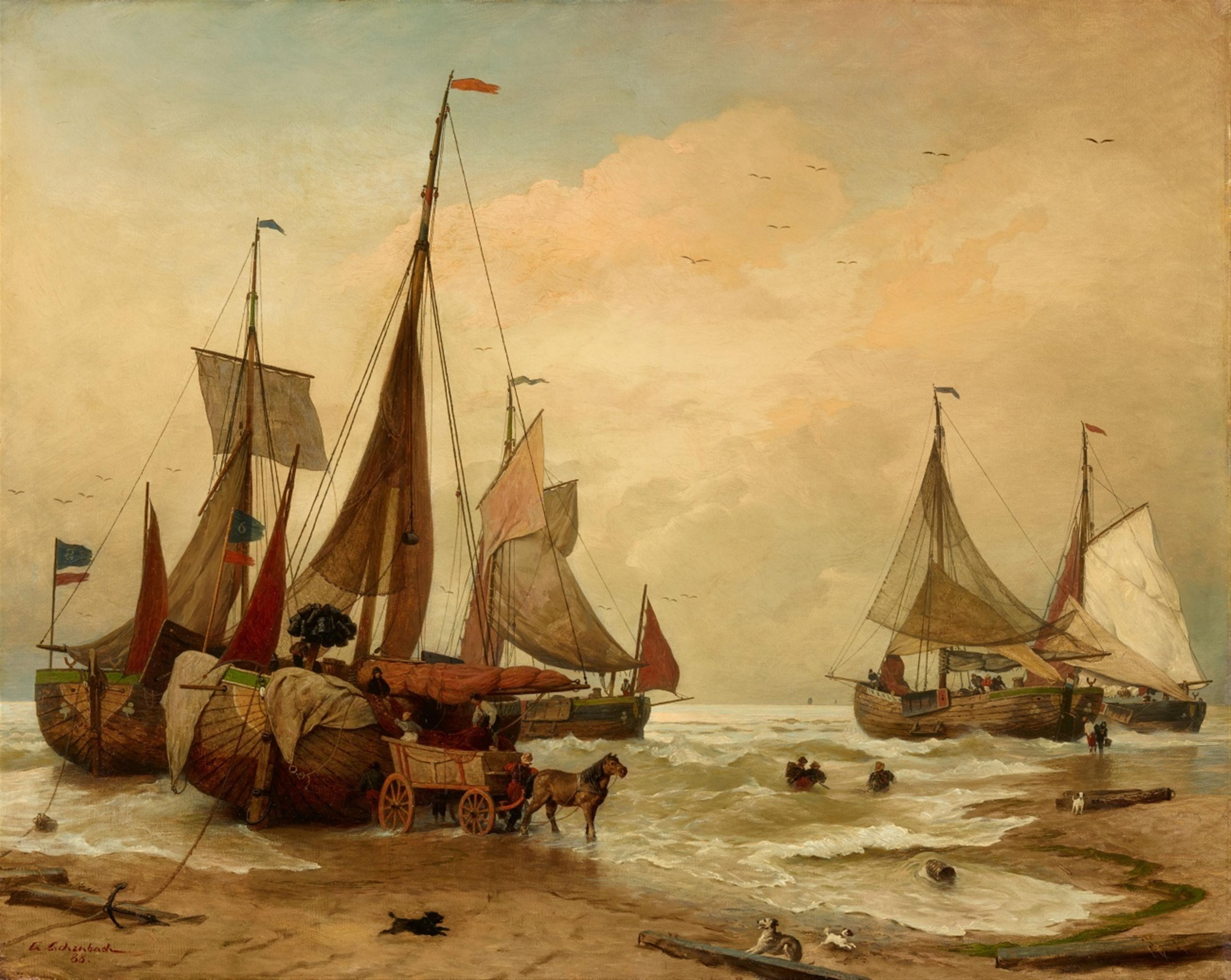 Andreas Achenbach - Unloading the Catch - image-1