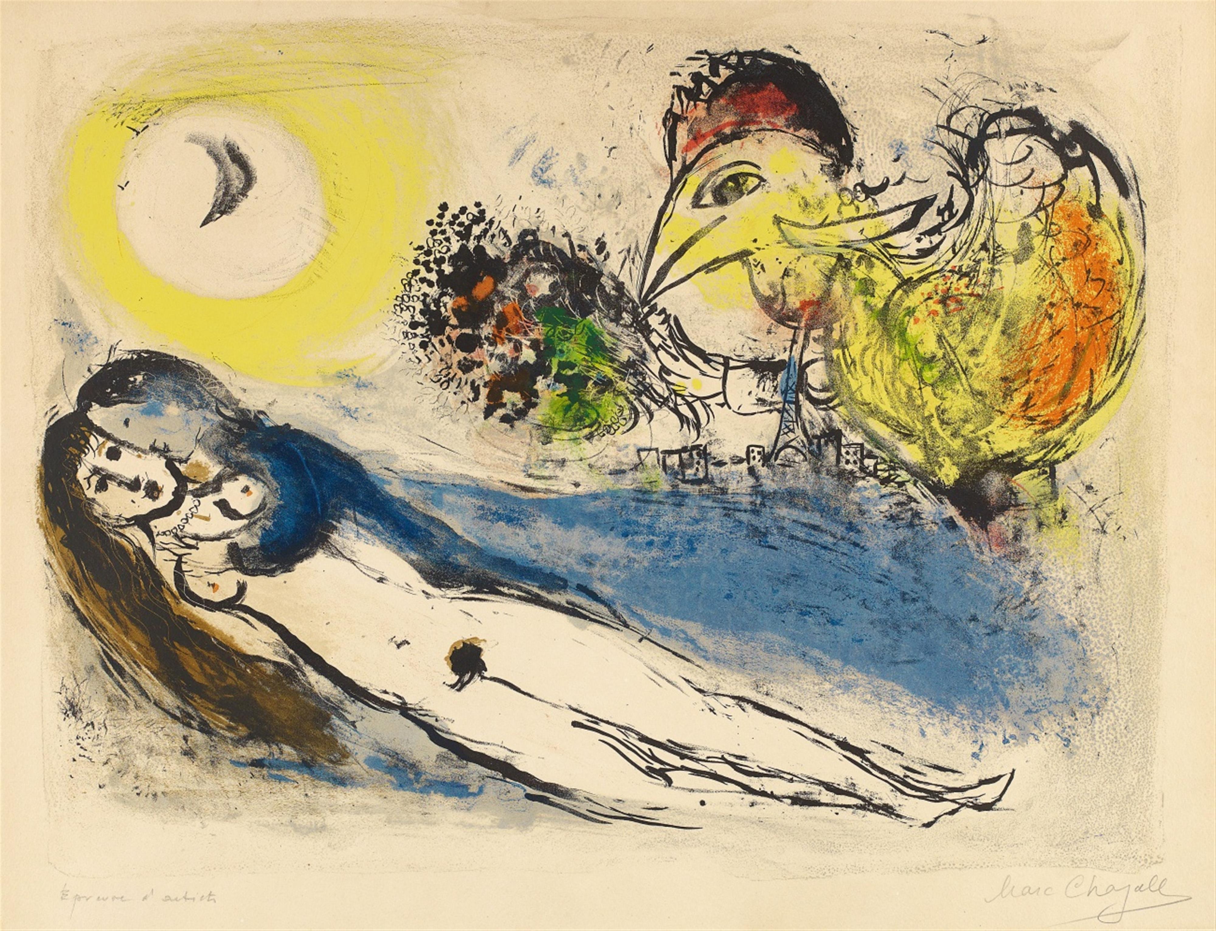 Marc Chagall - Bonjour sur Paris - image-1