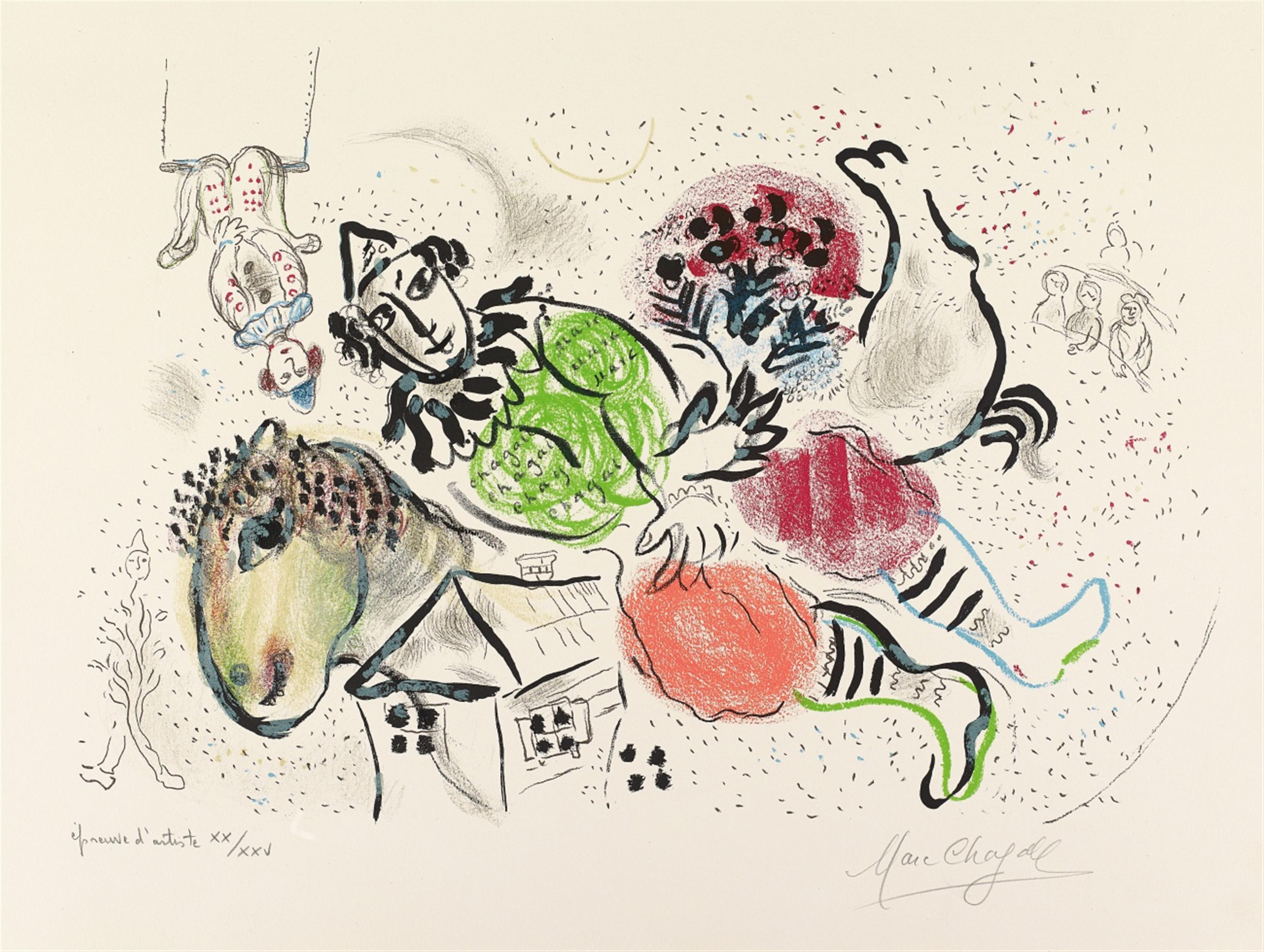 Marc Chagall - Le Cirque ambulant - image-1