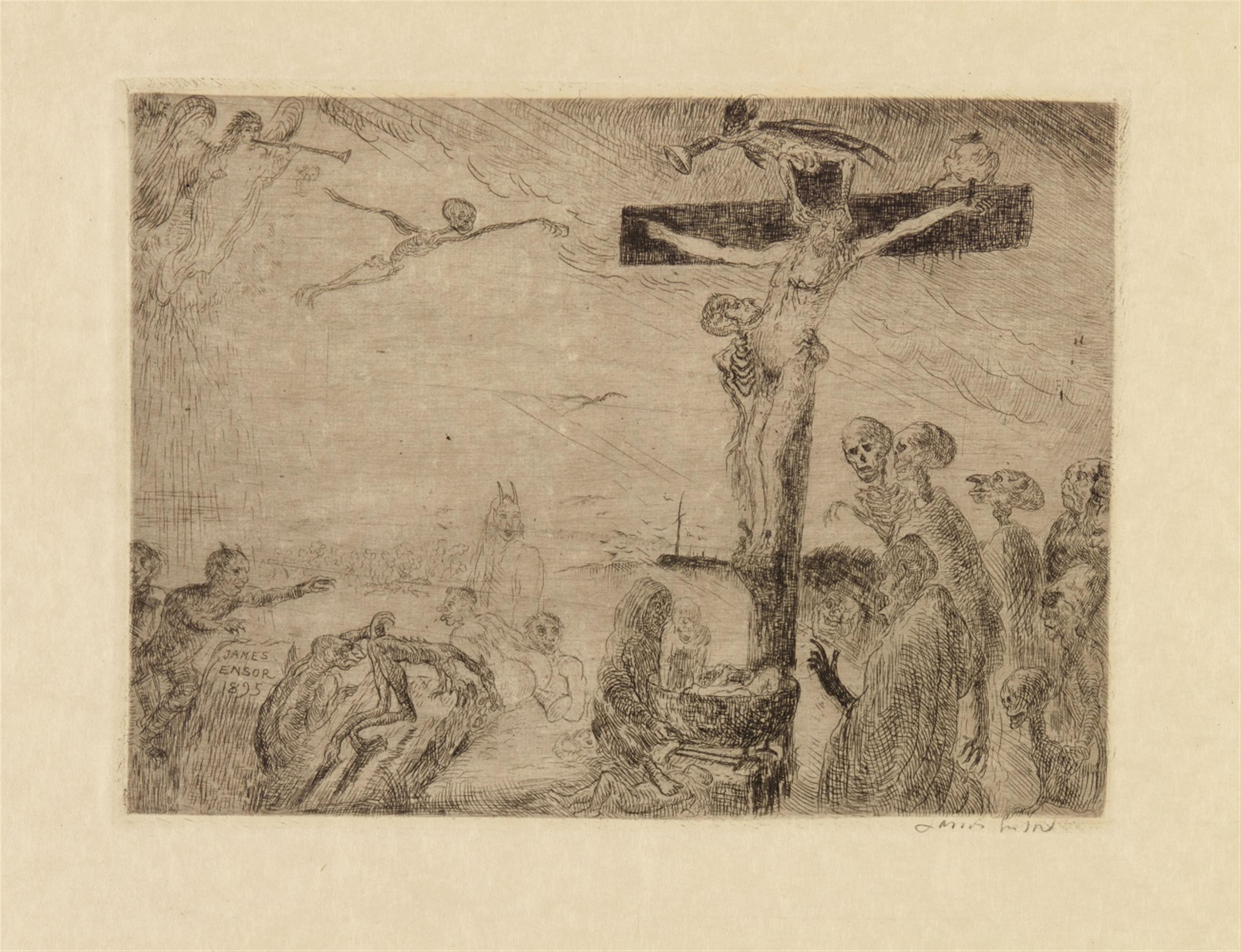 James Ensor - Le Christ tourmenté par les démons - image-1