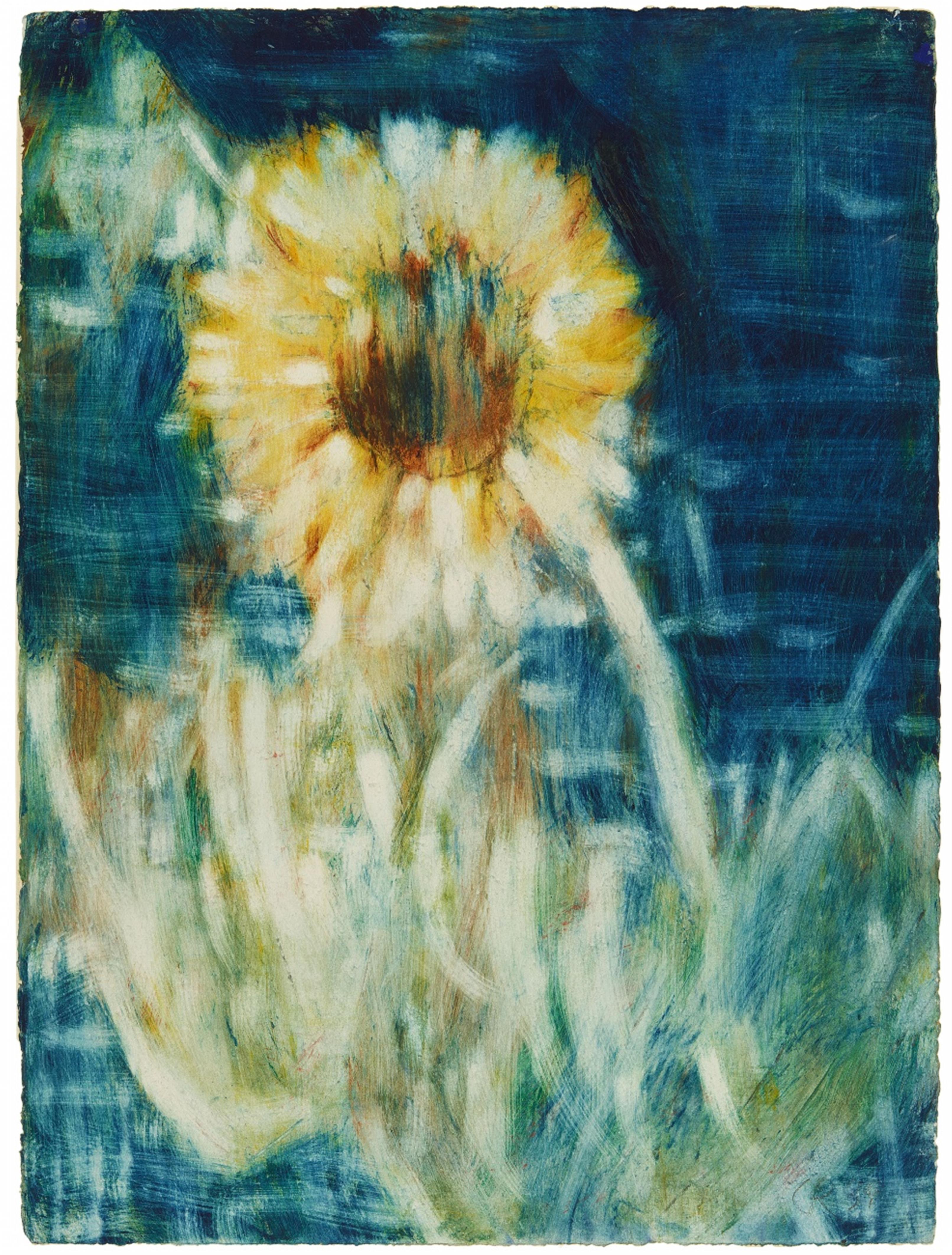 Christian Rohlfs - Sonnenblume im Mondlicht - image-1