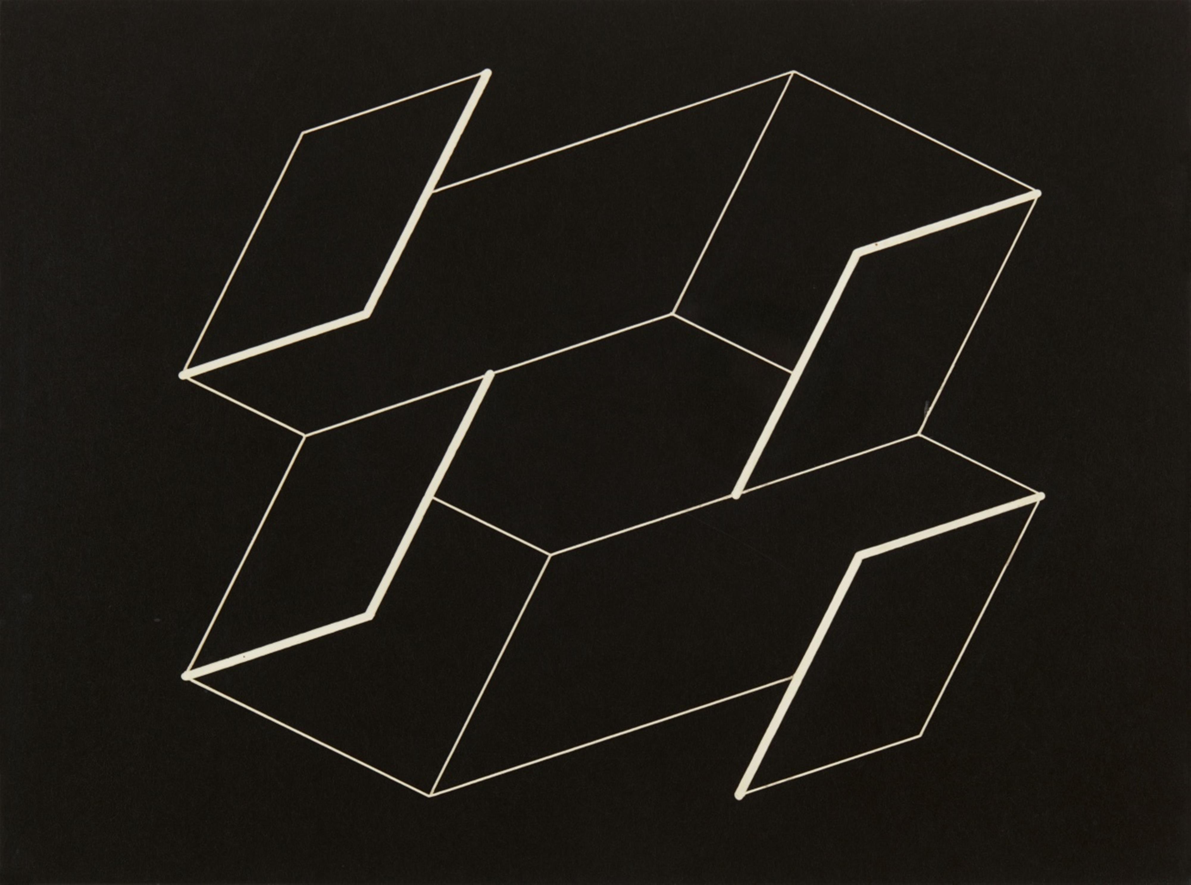 Josef Albers - Ohne Titel (Structural Constellation U-7) - image-1
