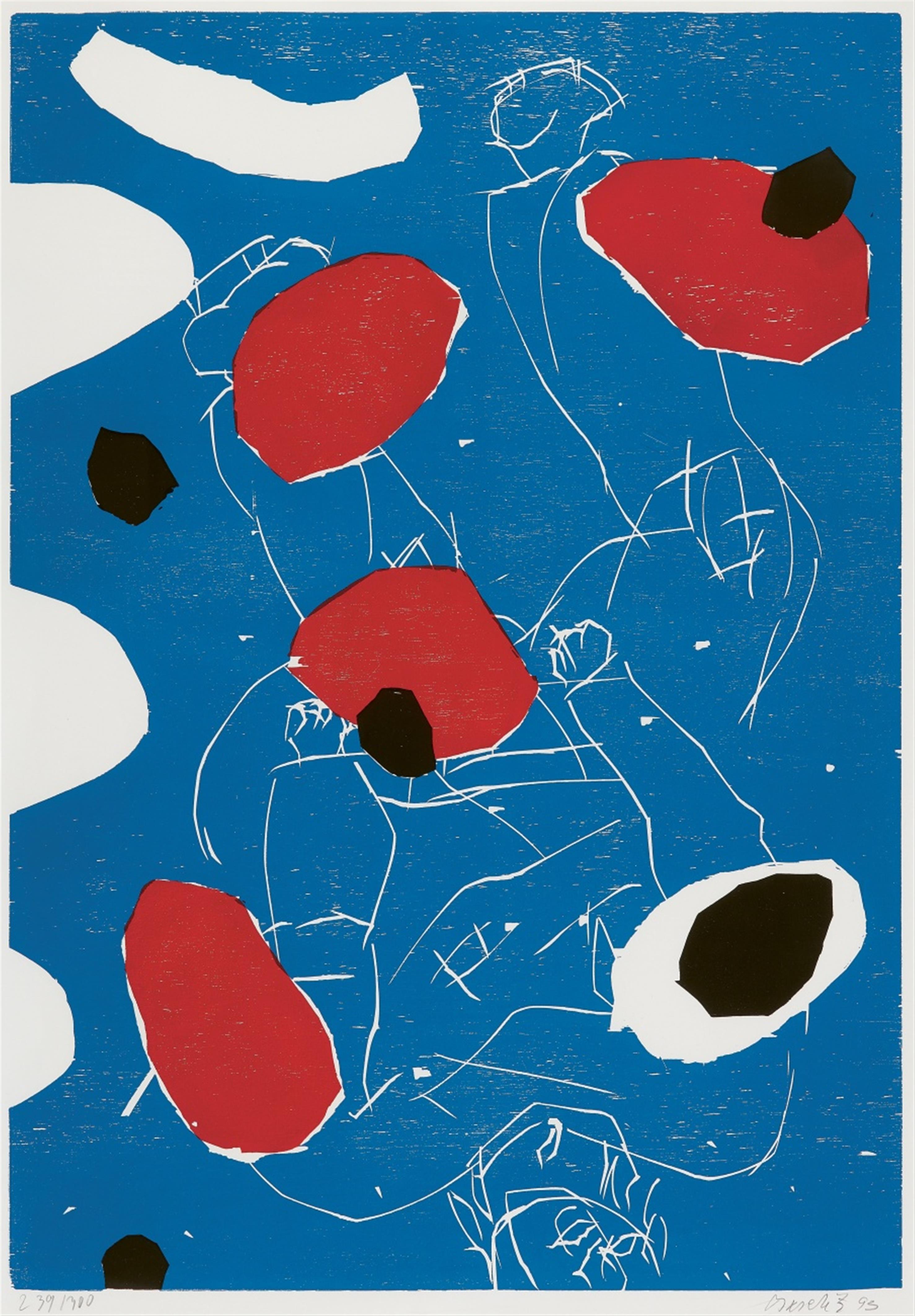 Georg Baselitz - Puck (blau) - image-1