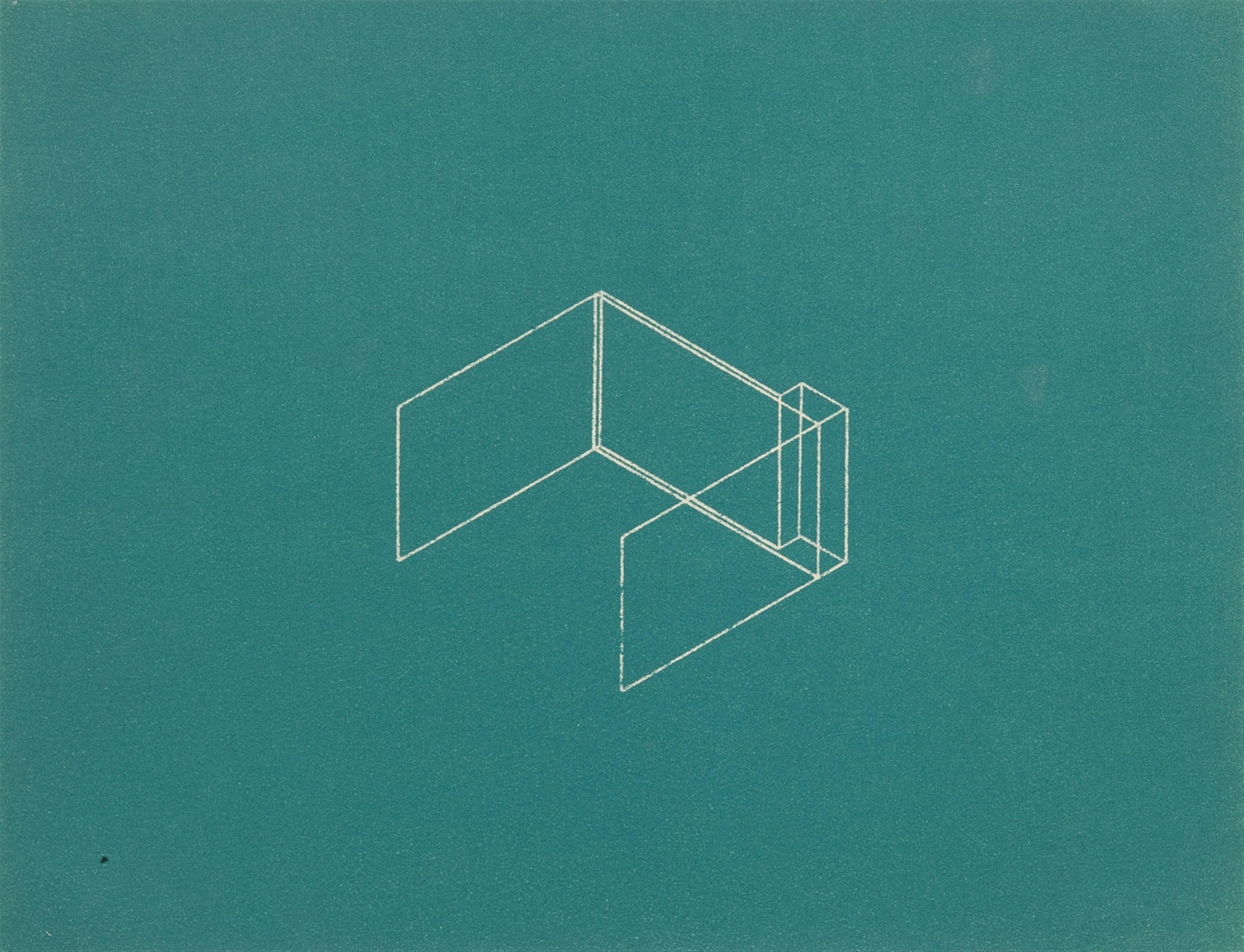 Fred Sandback - Untitled (from: Twenty-Two Constructions from 1967) - image-1