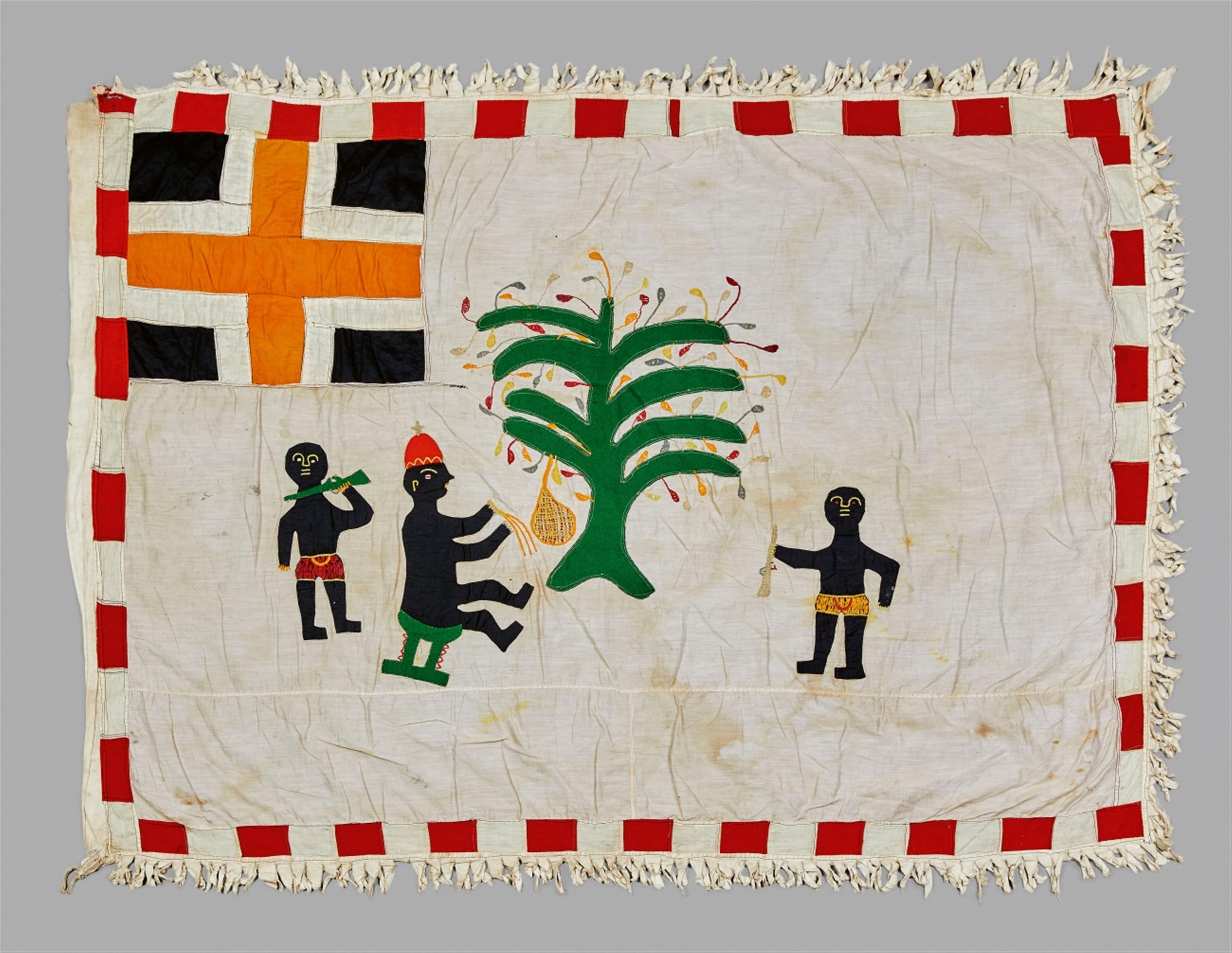 TWO FANTE ASAFO FLAGS - image-1
