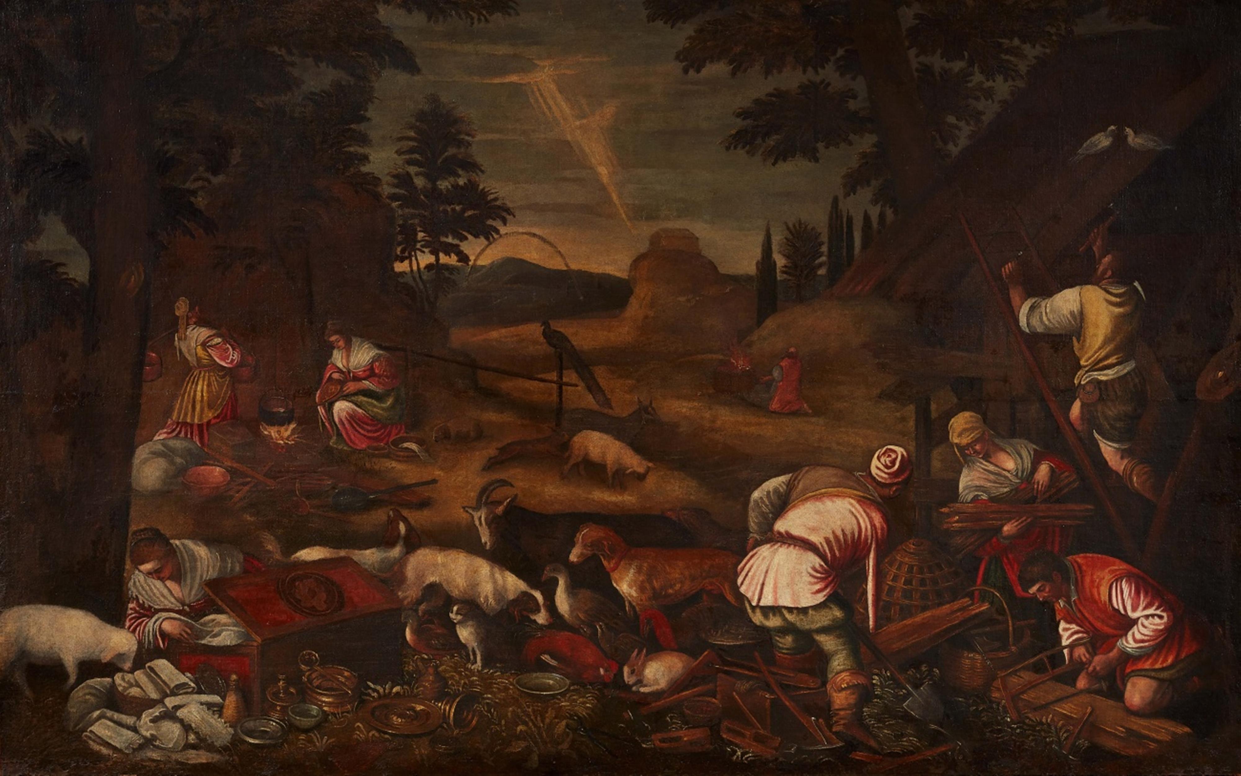 Francesco Bassano, der Jüngere, circle of - Noah's Sacrifice - image-1