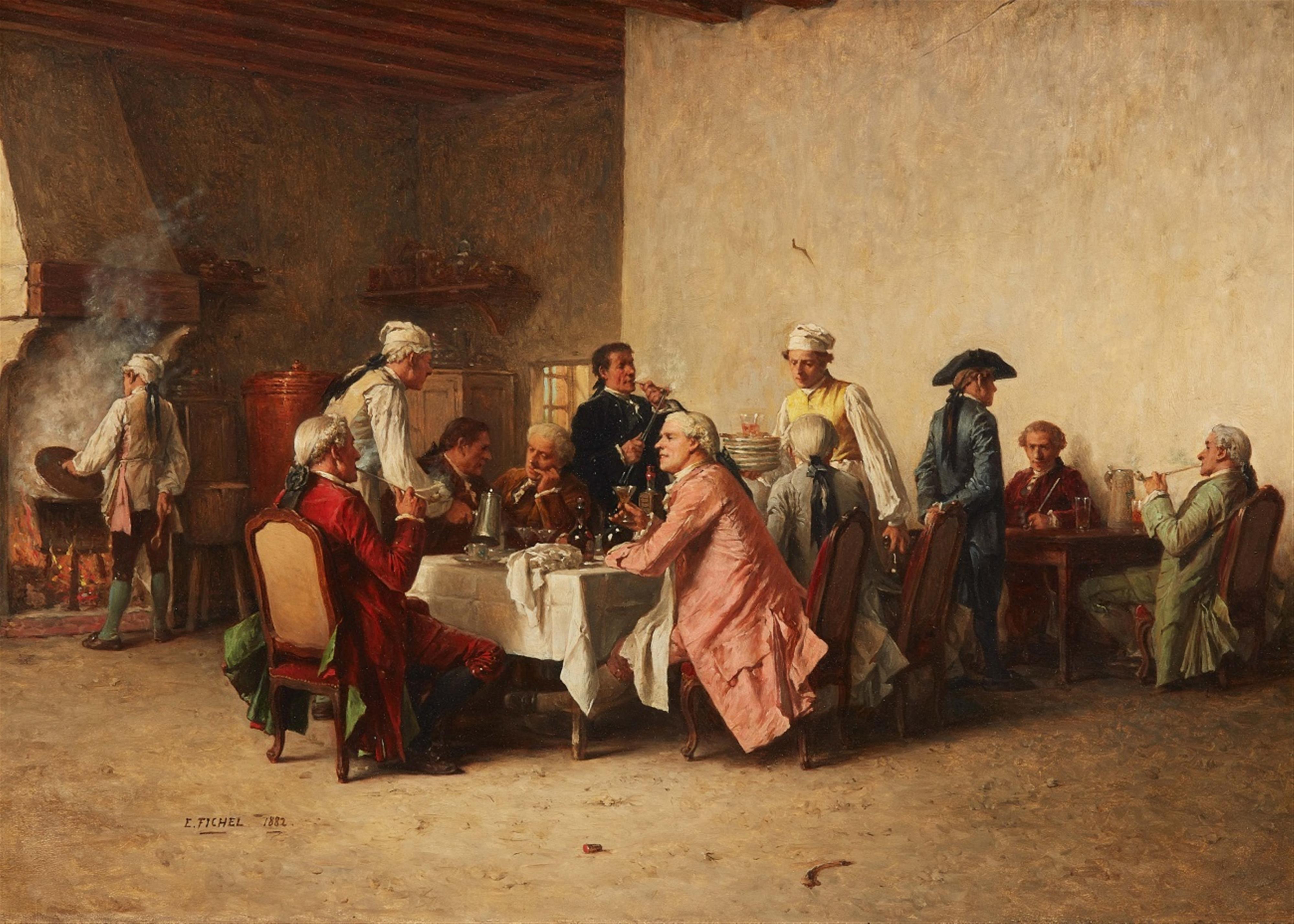 Eugène Fichel - Tavern Scene - image-1