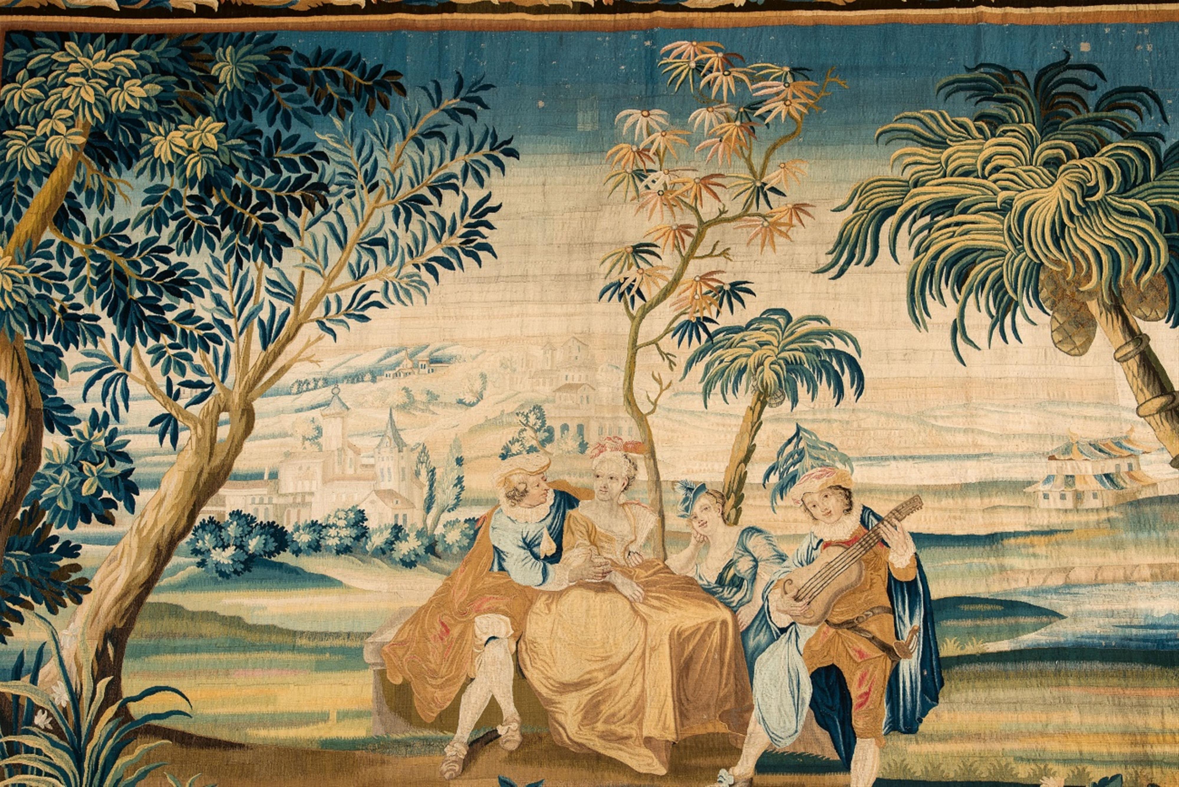A Berlin tapestry with a motif by Watteau - image-2