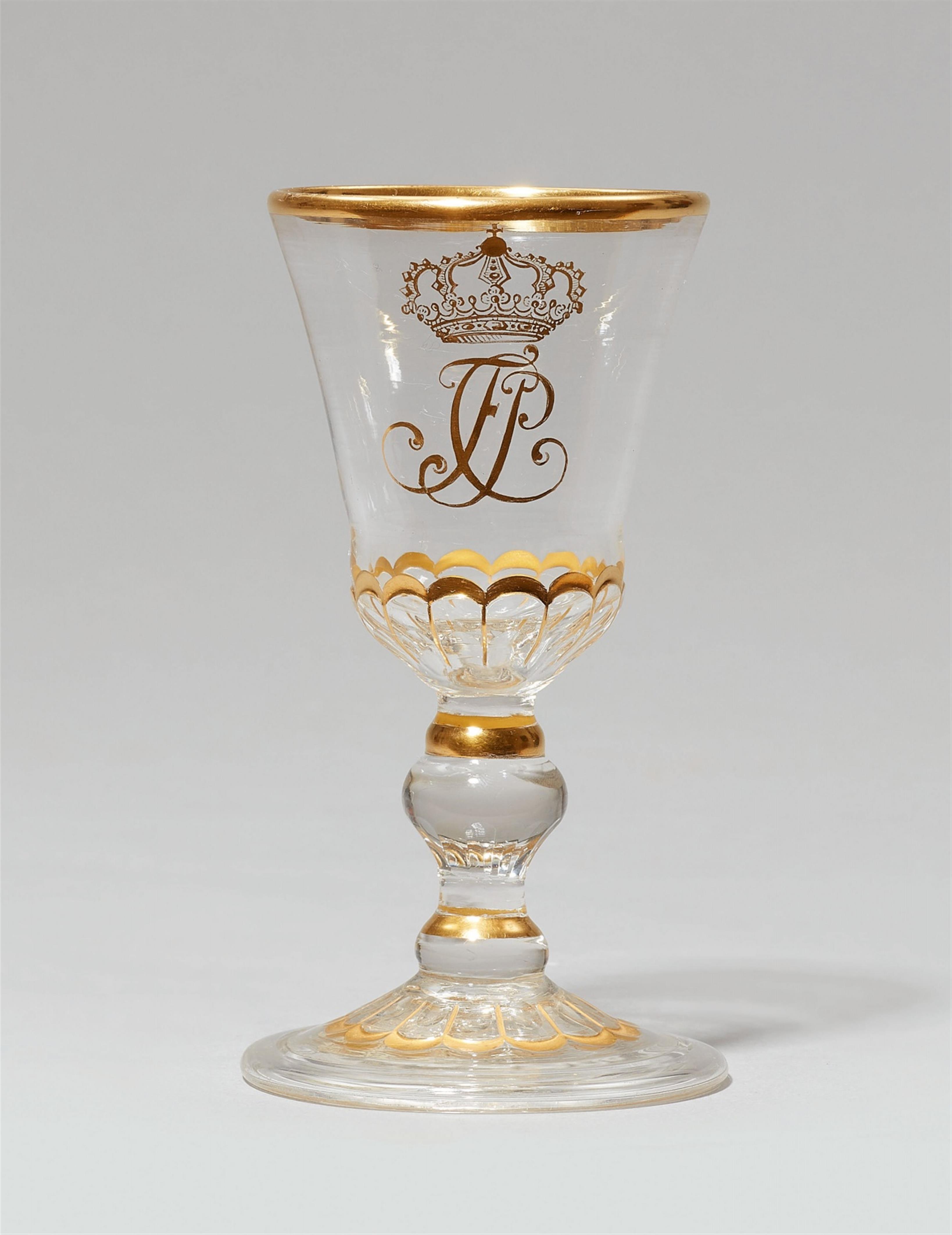 A cut glass goblet made for crown prince Friedrich - image-1