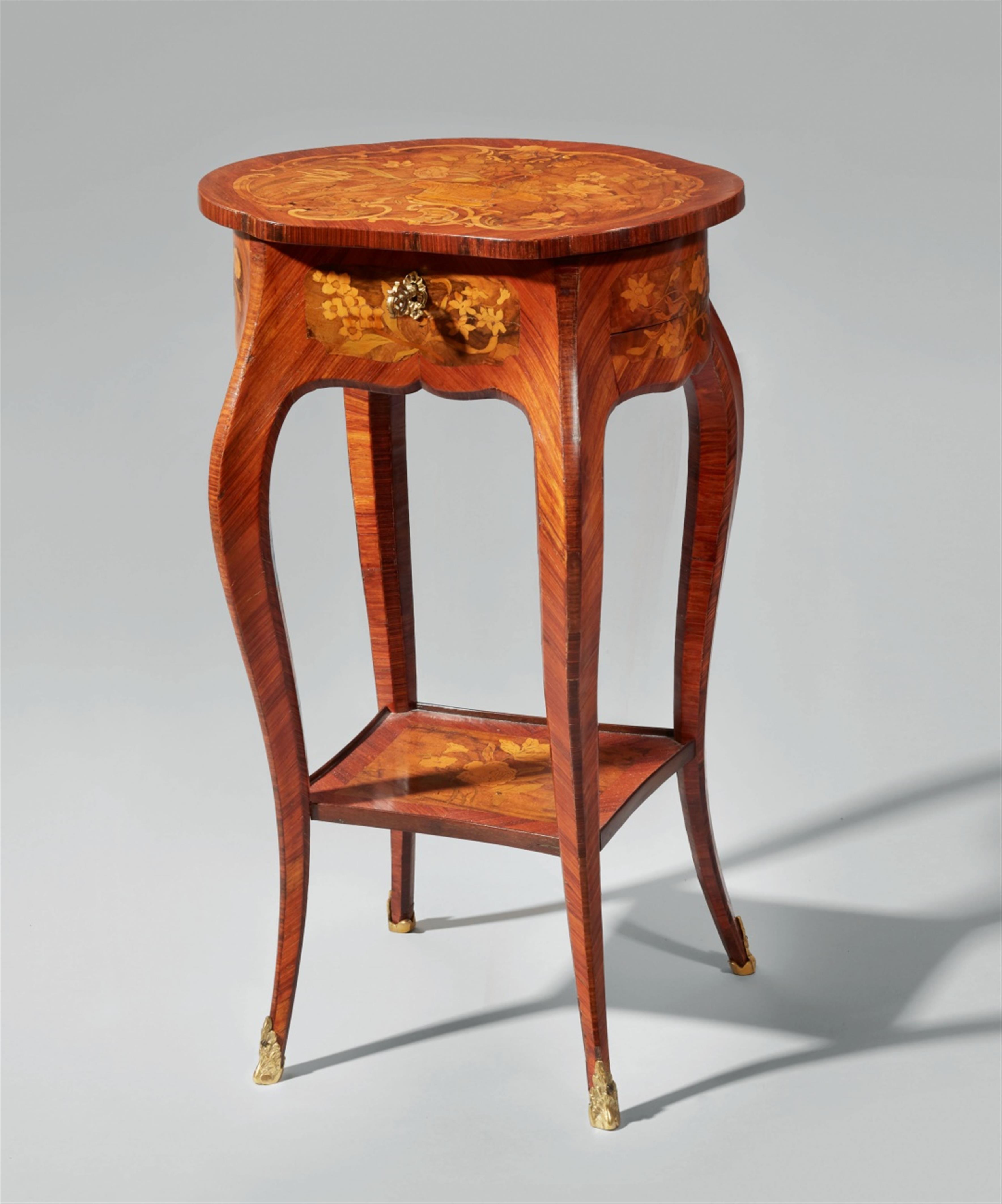 A side table attributed to the studio of the Gebrüder Spindler - image-1