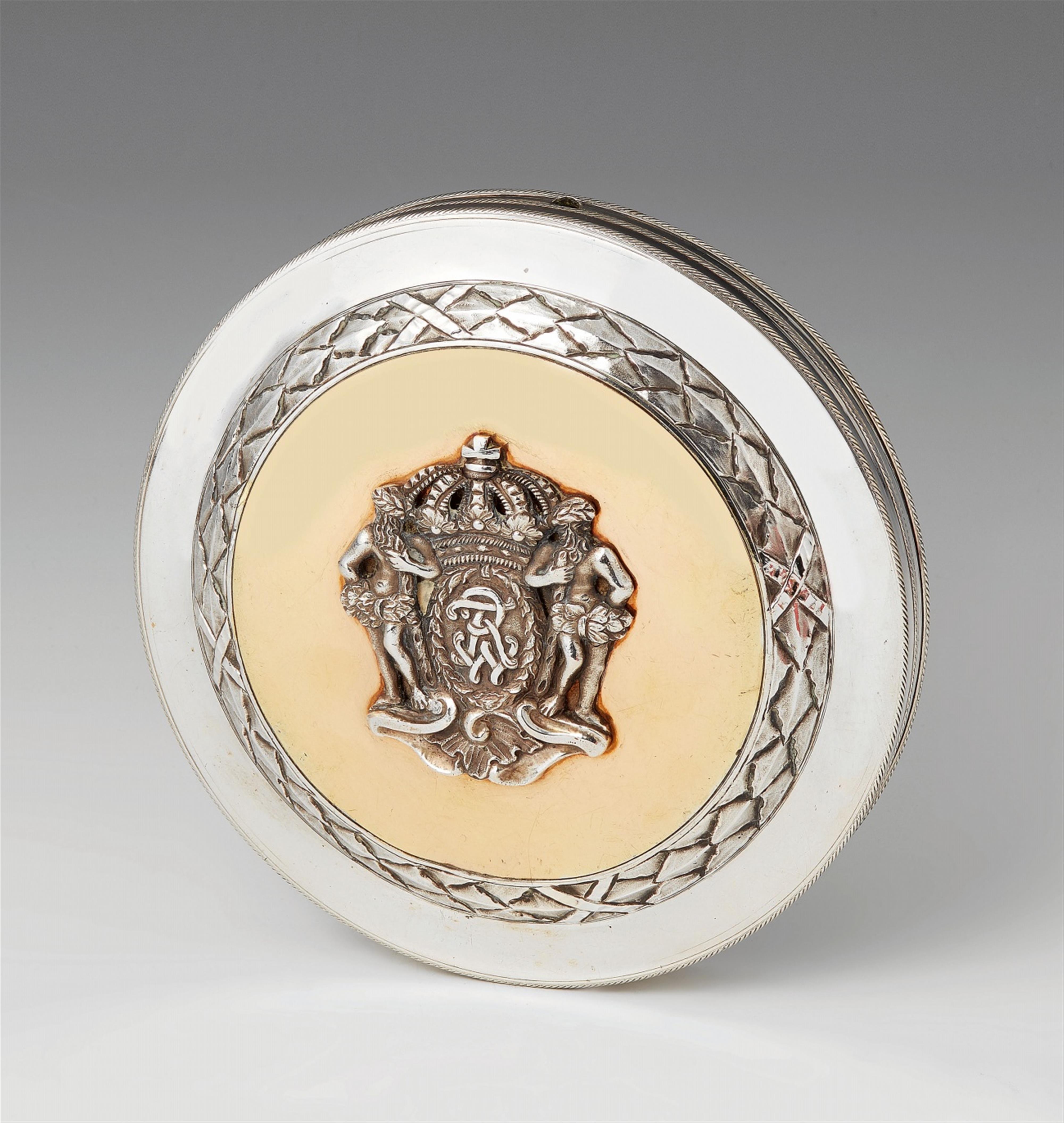 A Berlin parcel-gilt silver seal box - image-1
