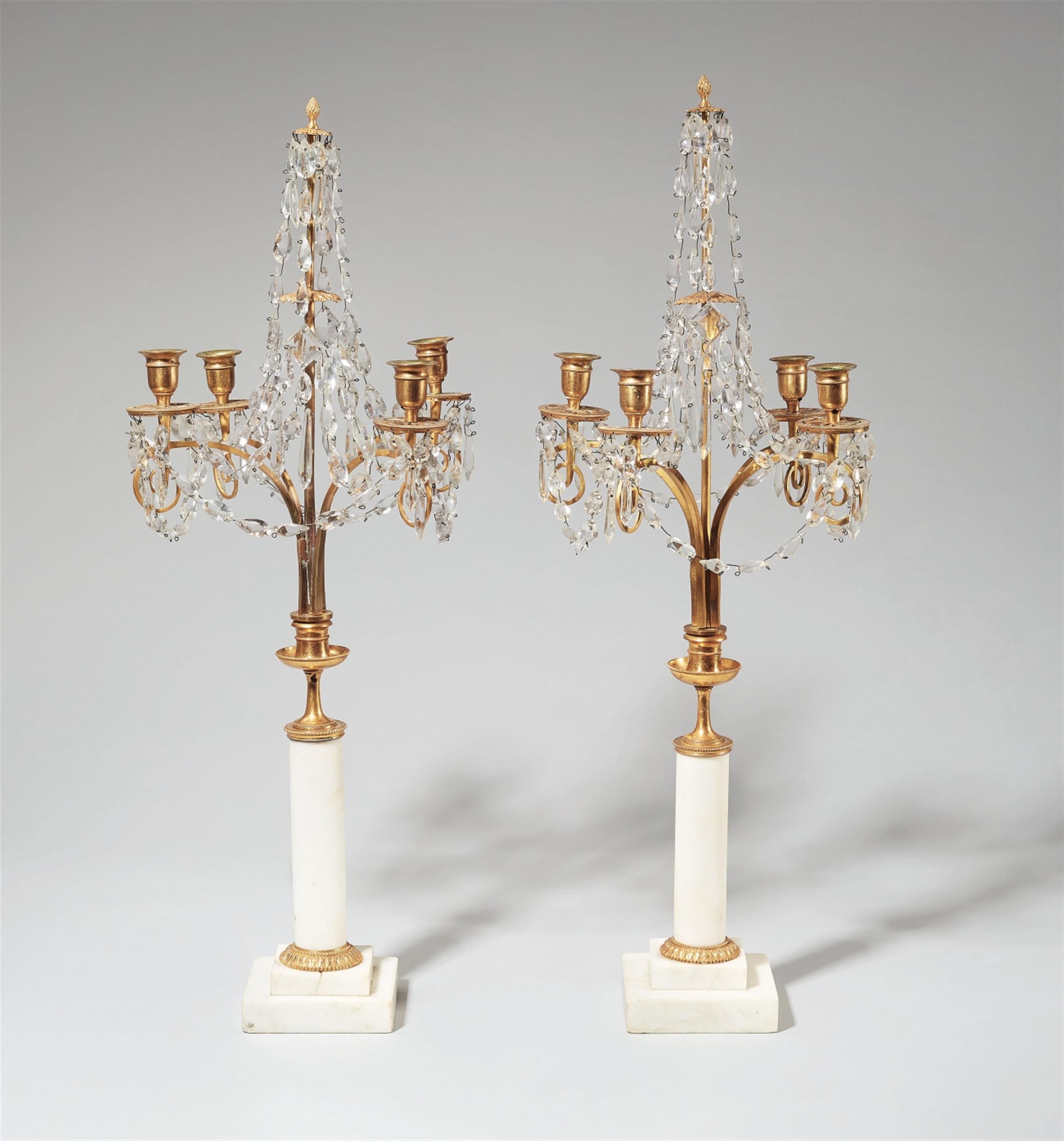 A pair of Berlin Neoclassical candelabra - image-1