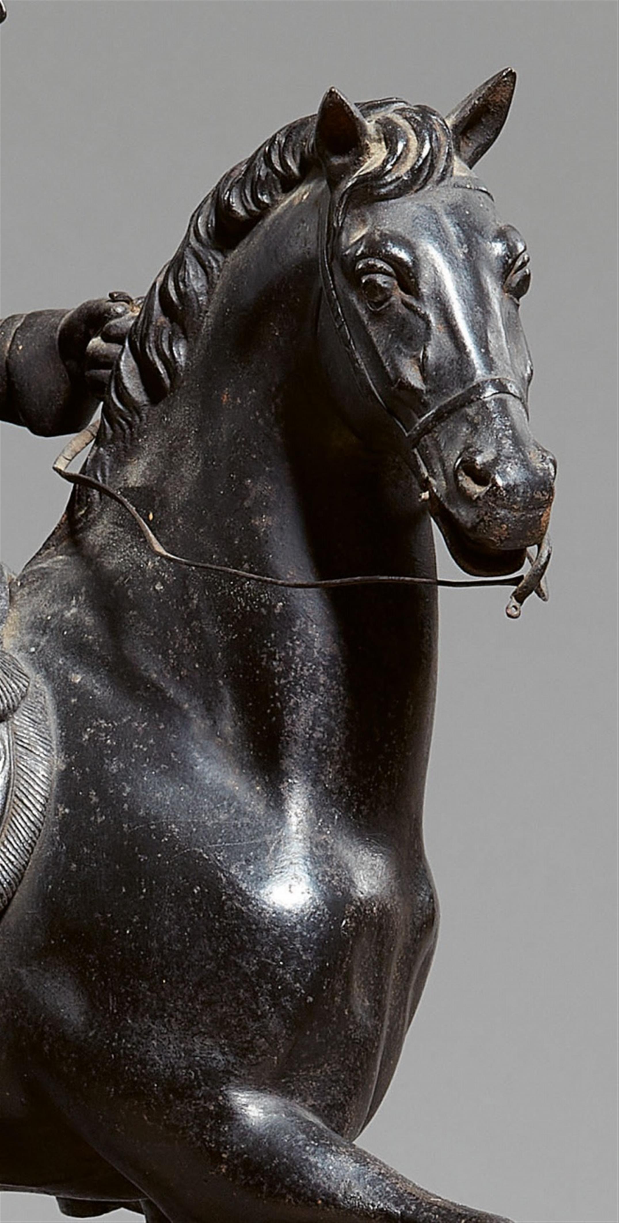 A cast iron equestrian statue of Friedrich II - image-2