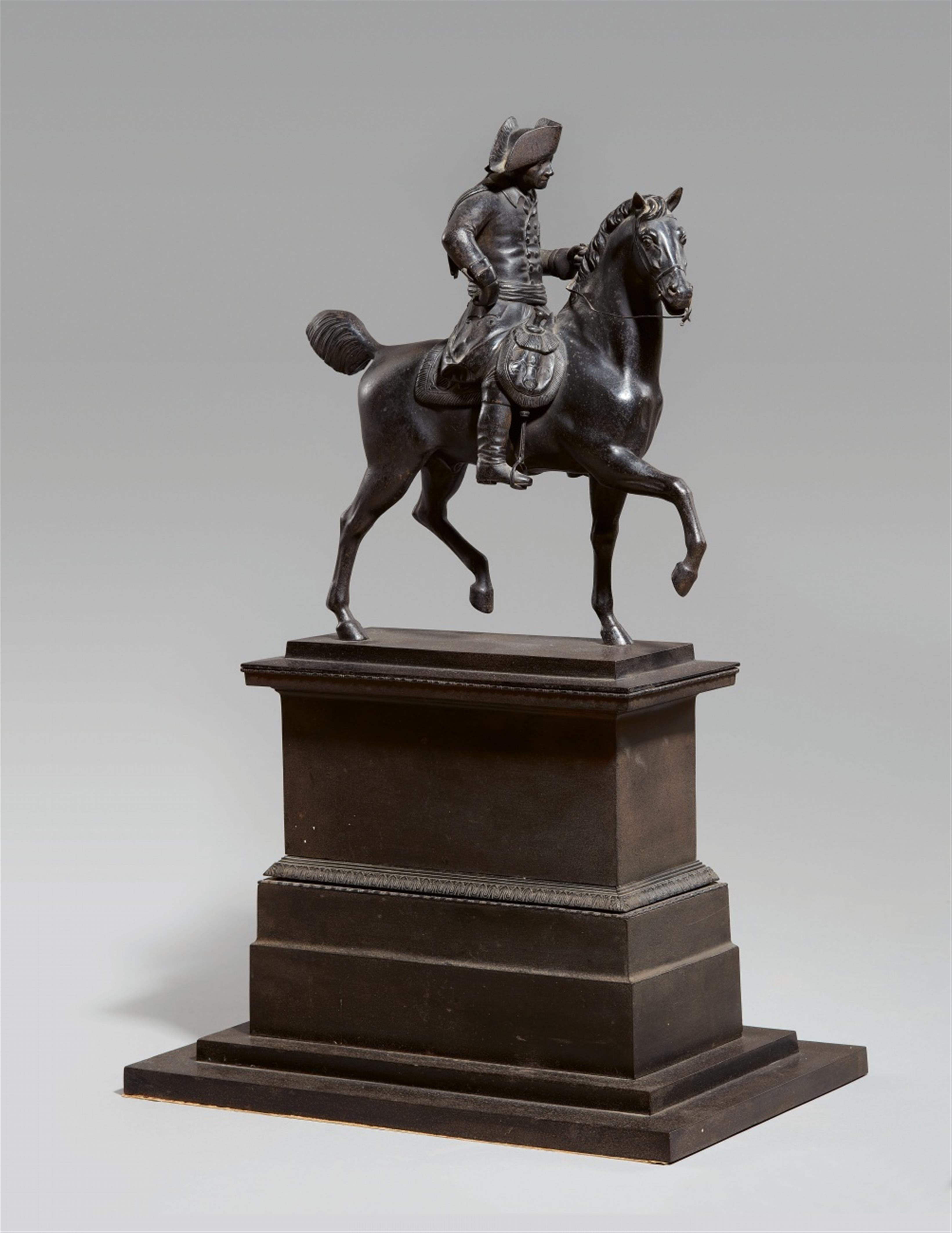 A cast iron equestrian statue of Friedrich II - image-1