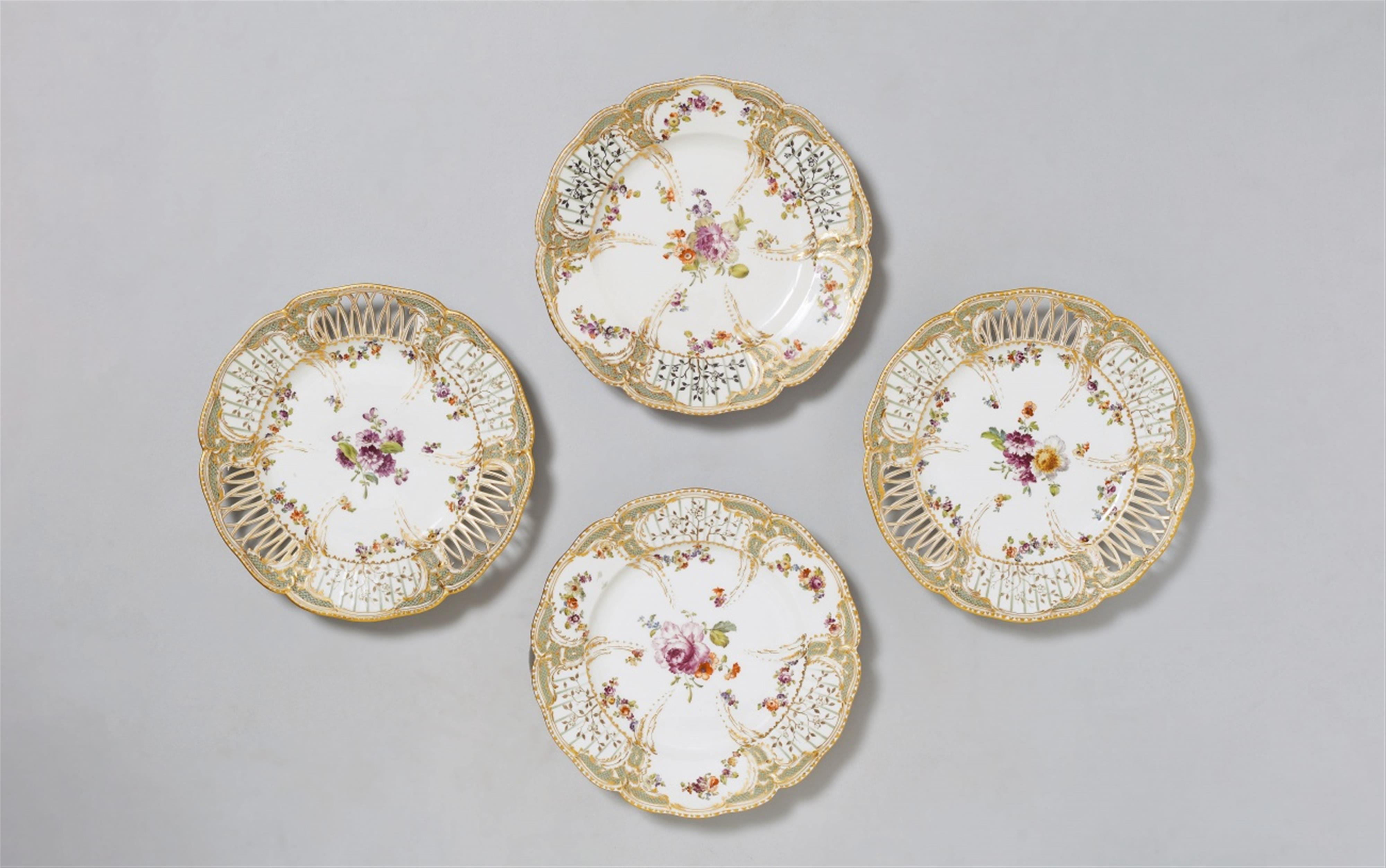 A Berlin KPM porcelain plate made for Frederick III. - image-1