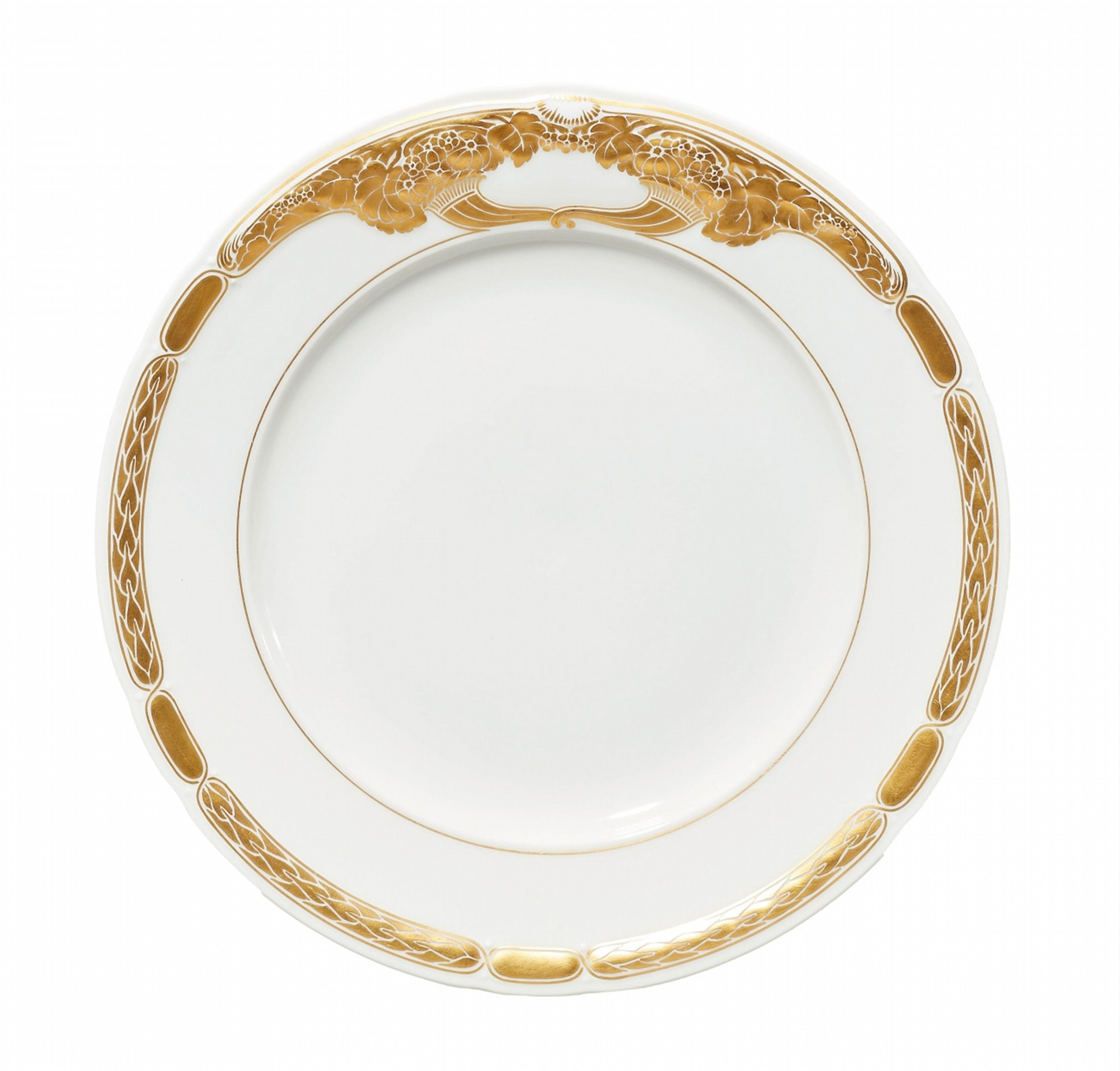 A Berlin KPM porcelain dinner service for six persons - image-2