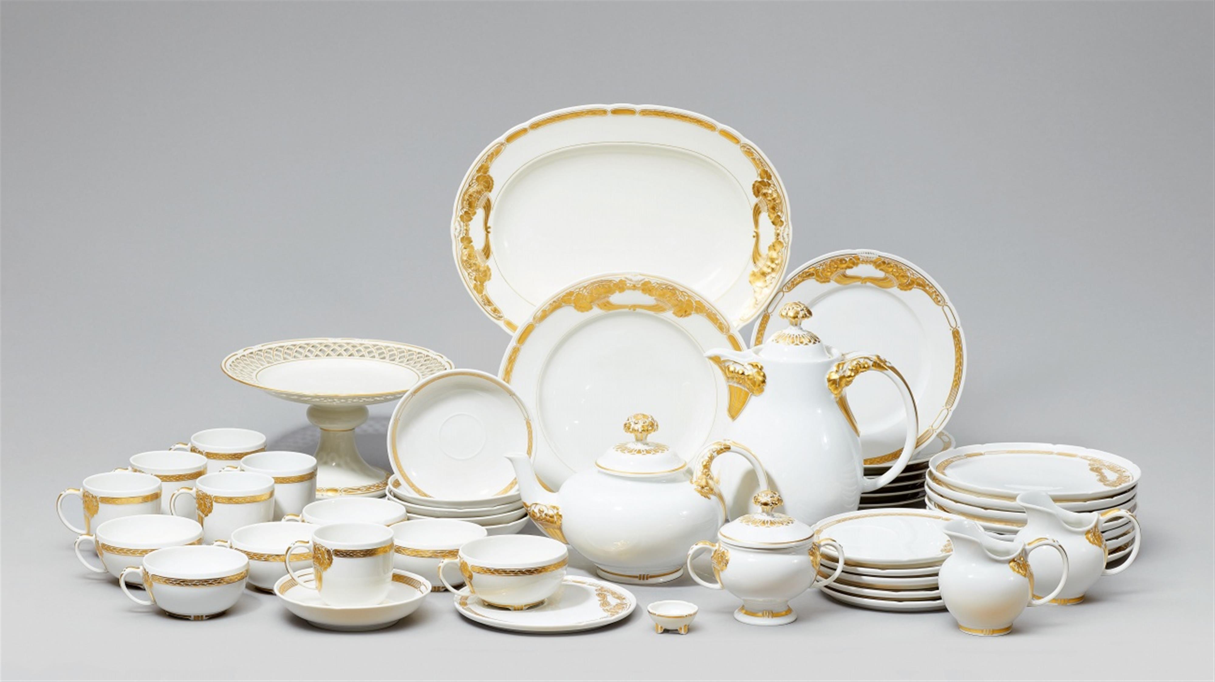 A Berlin KPM porcelain coffee and tea service for six persons - image-1