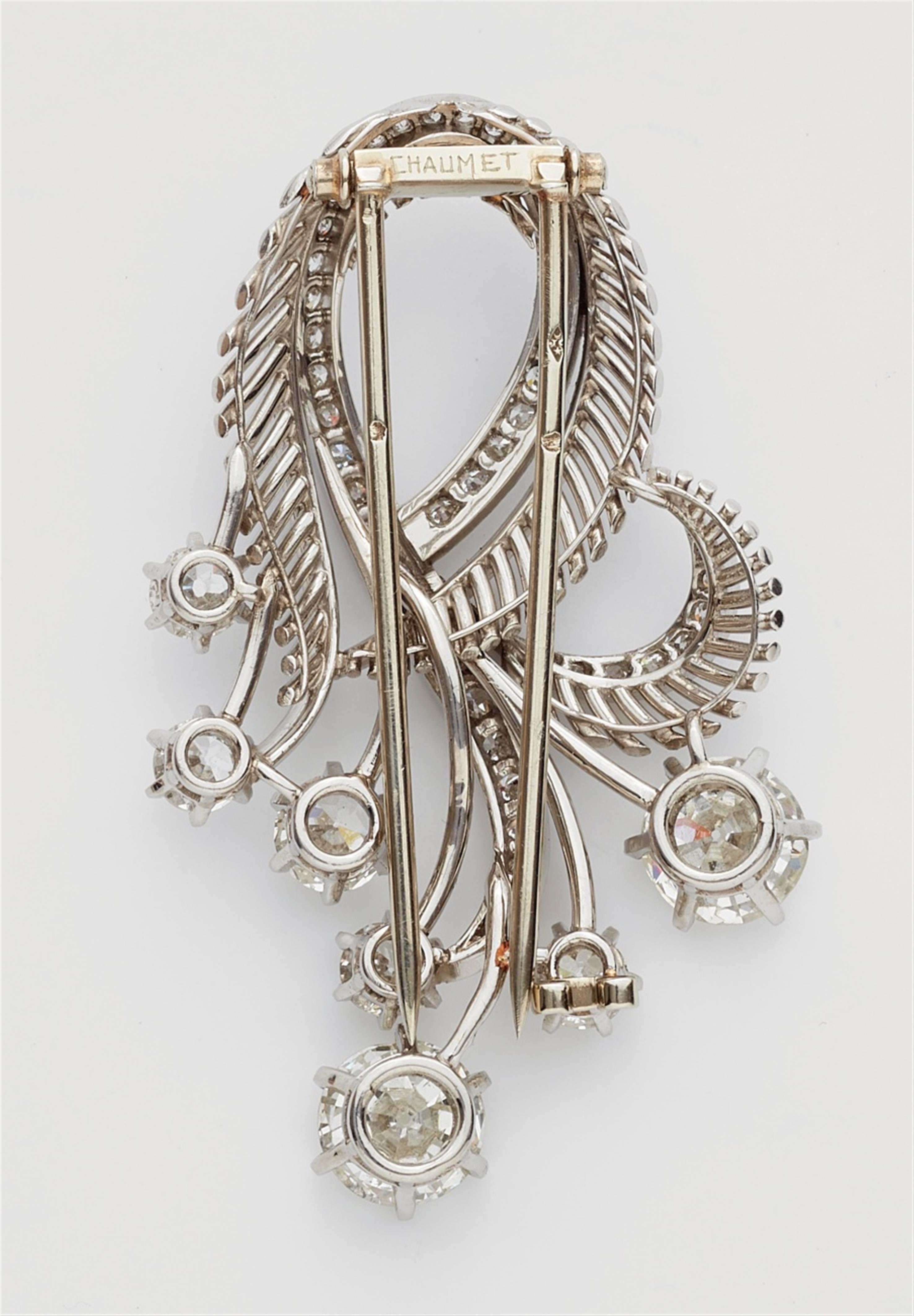 A diamond clip brooch - image-2