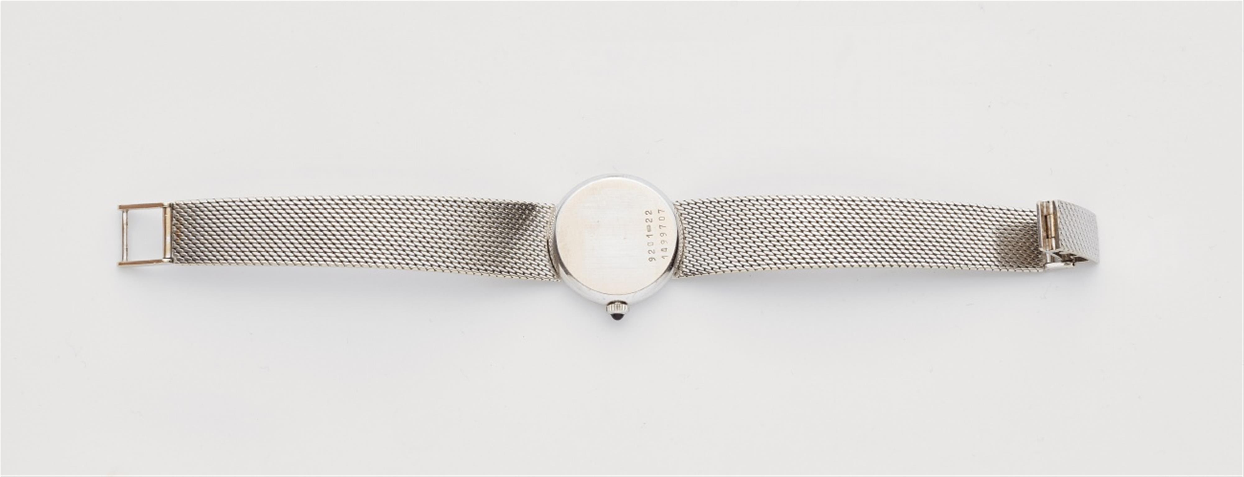 An 18k white gold ladies wristwatch - image-2