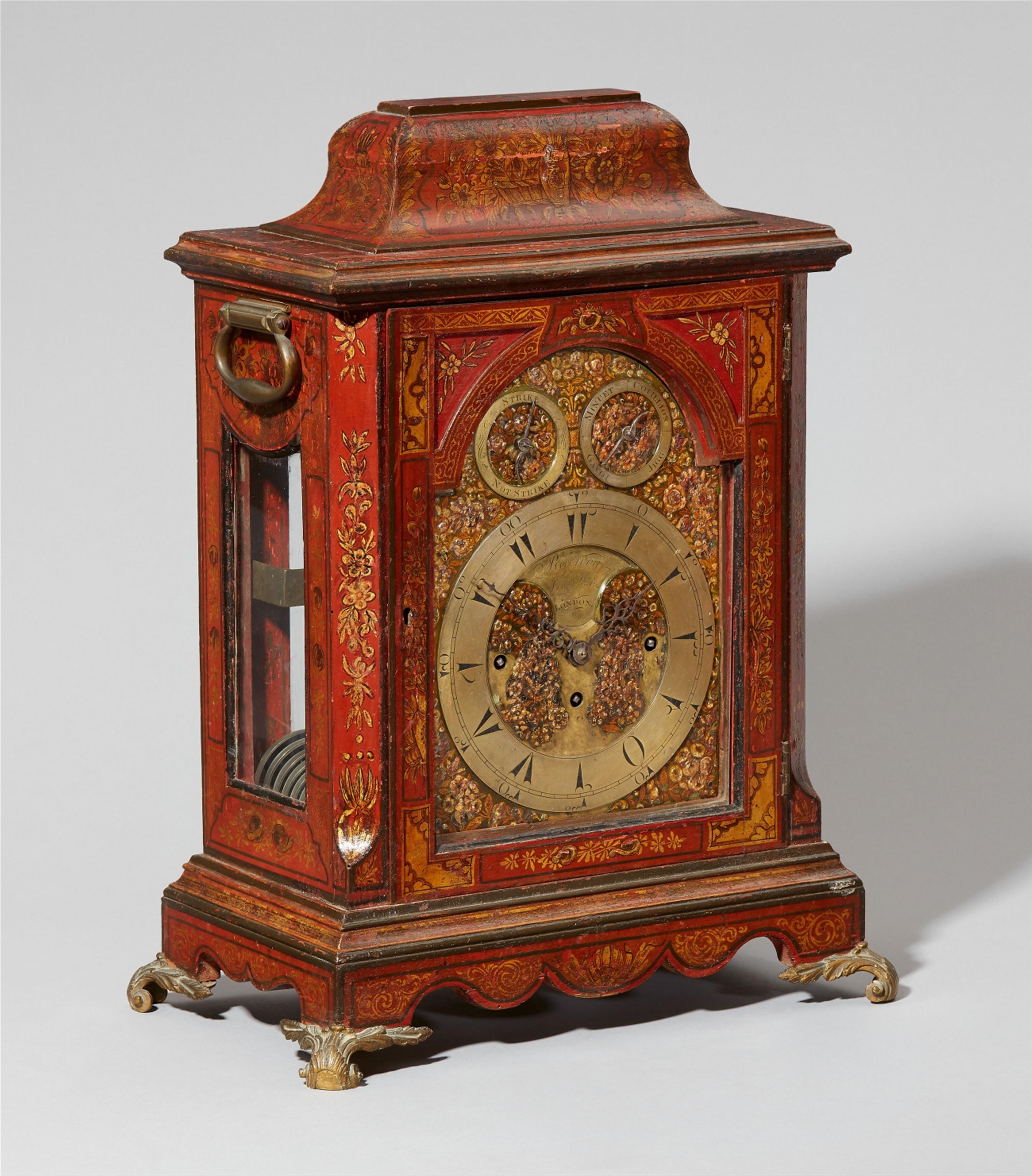 A rare bracket clock made for the Ottoman market - image-1