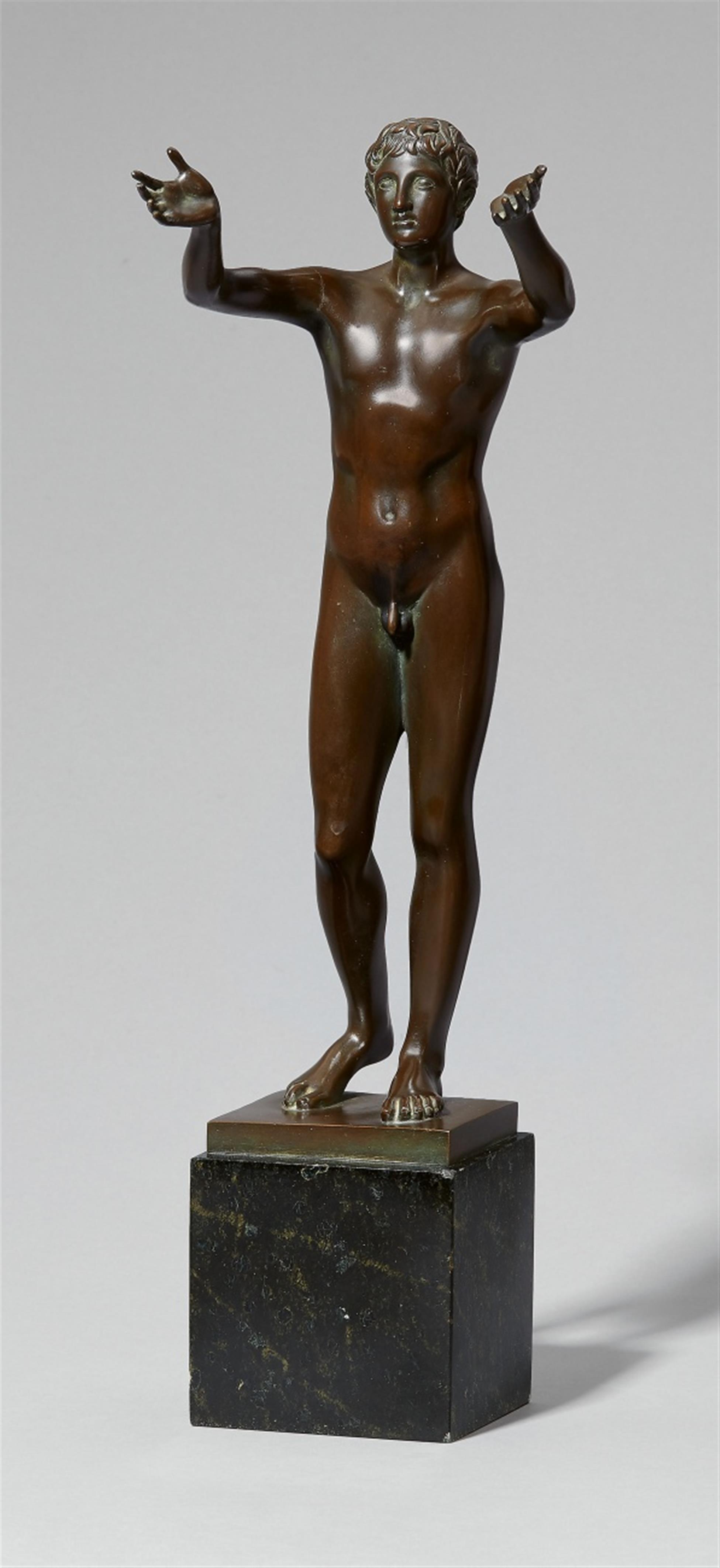 A bronze reproduction of the so-called “Praying Boy” - image-1