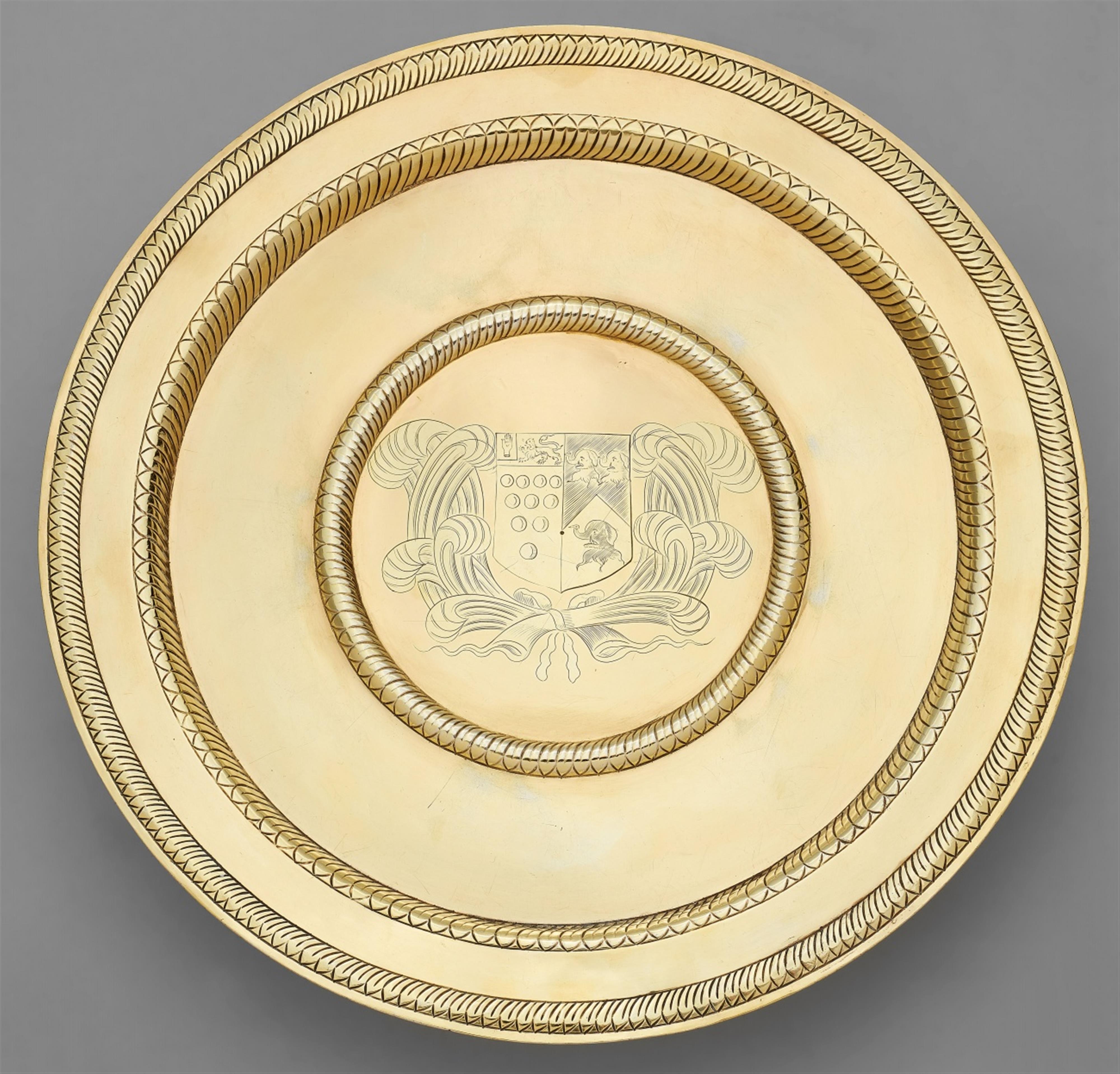 A Charles II silver tazza - image-2
