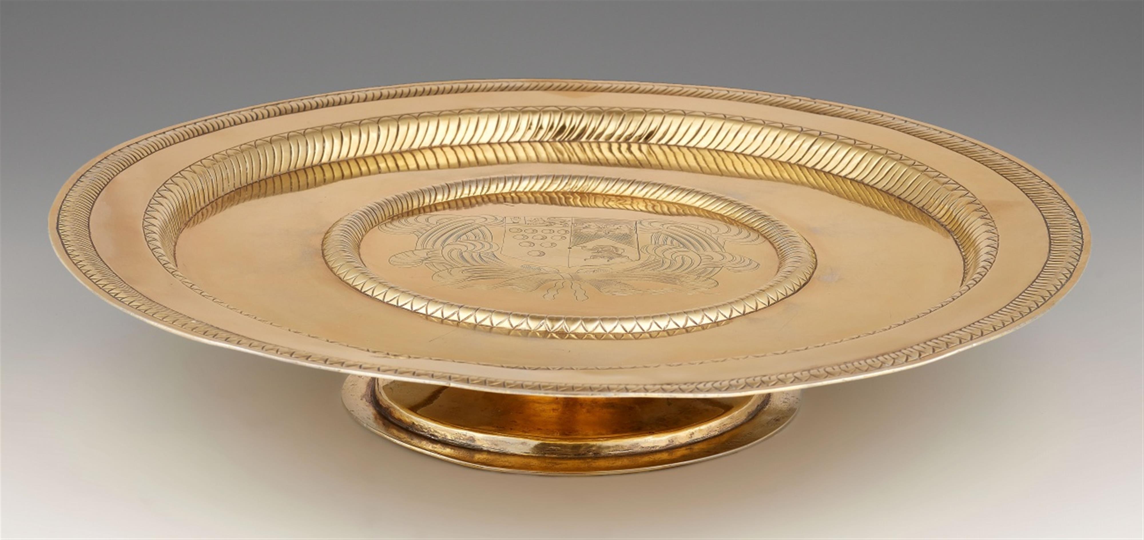 A Charles II silver tazza - image-1