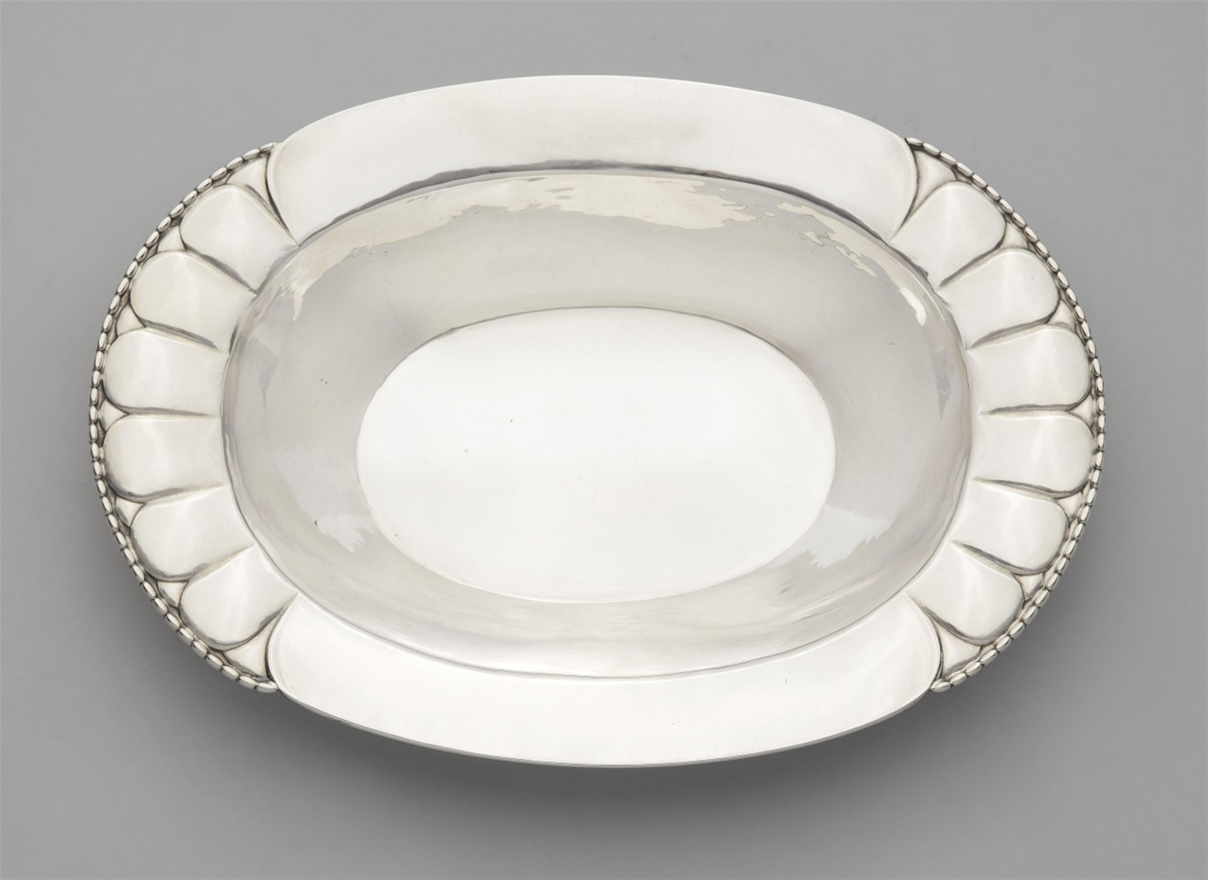 A silver sweetmeats dish by Georg Jensen, model no. 3 - image-1