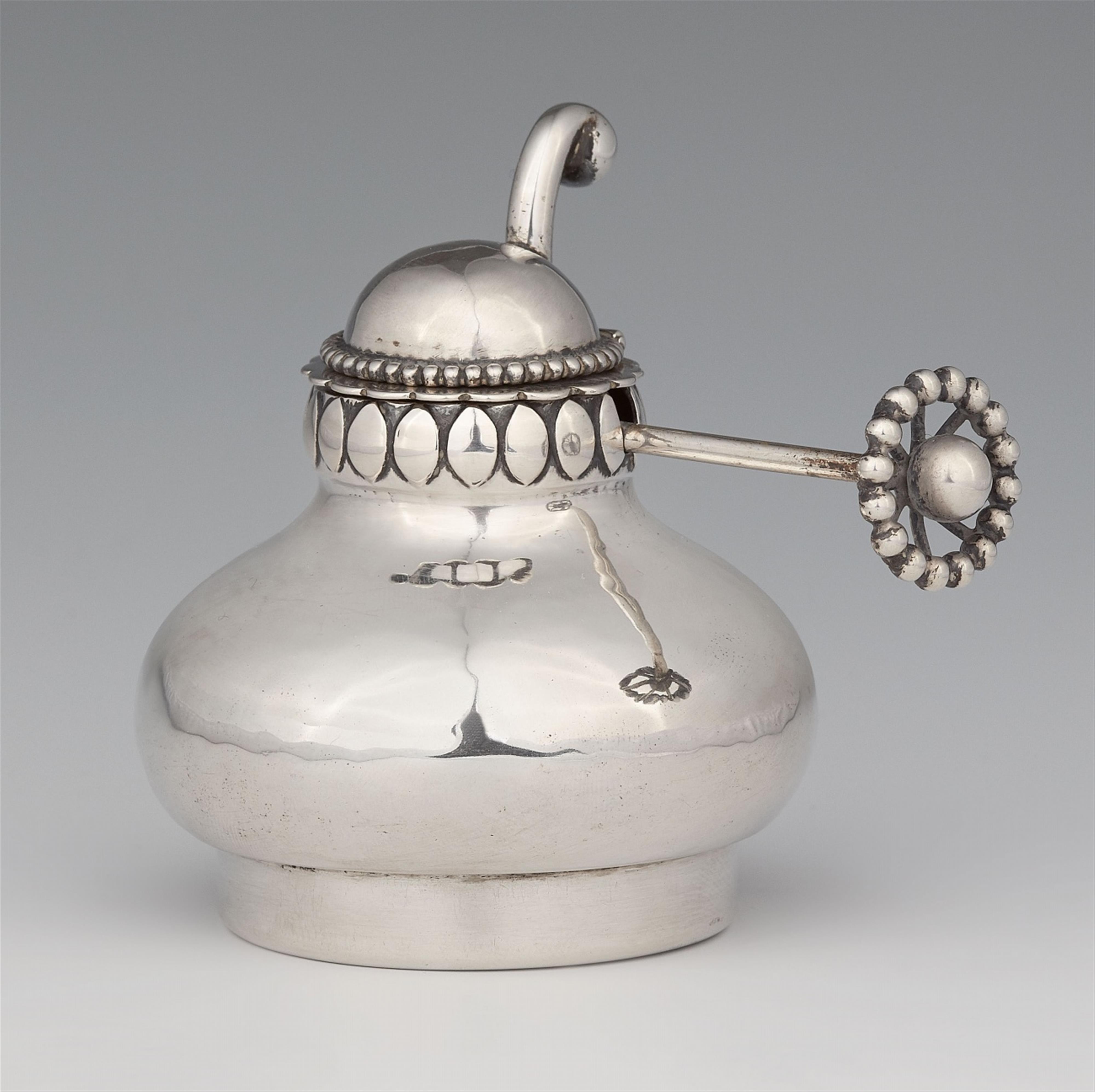 A silver burner for rechaud model no. 88 by Georg Jensen - image-1