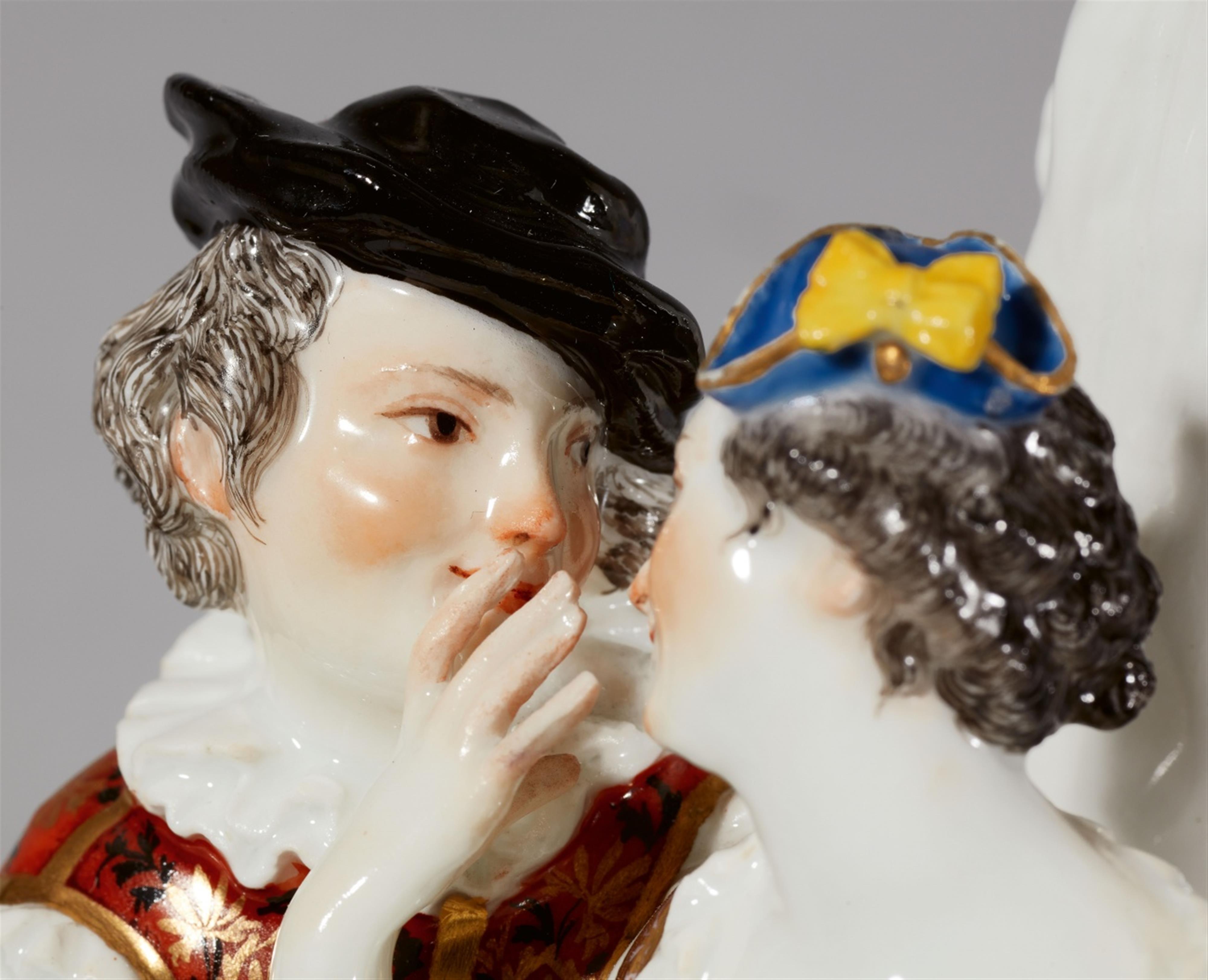A Meissen porcelain model, the indiscreet Harlequin - image-6
