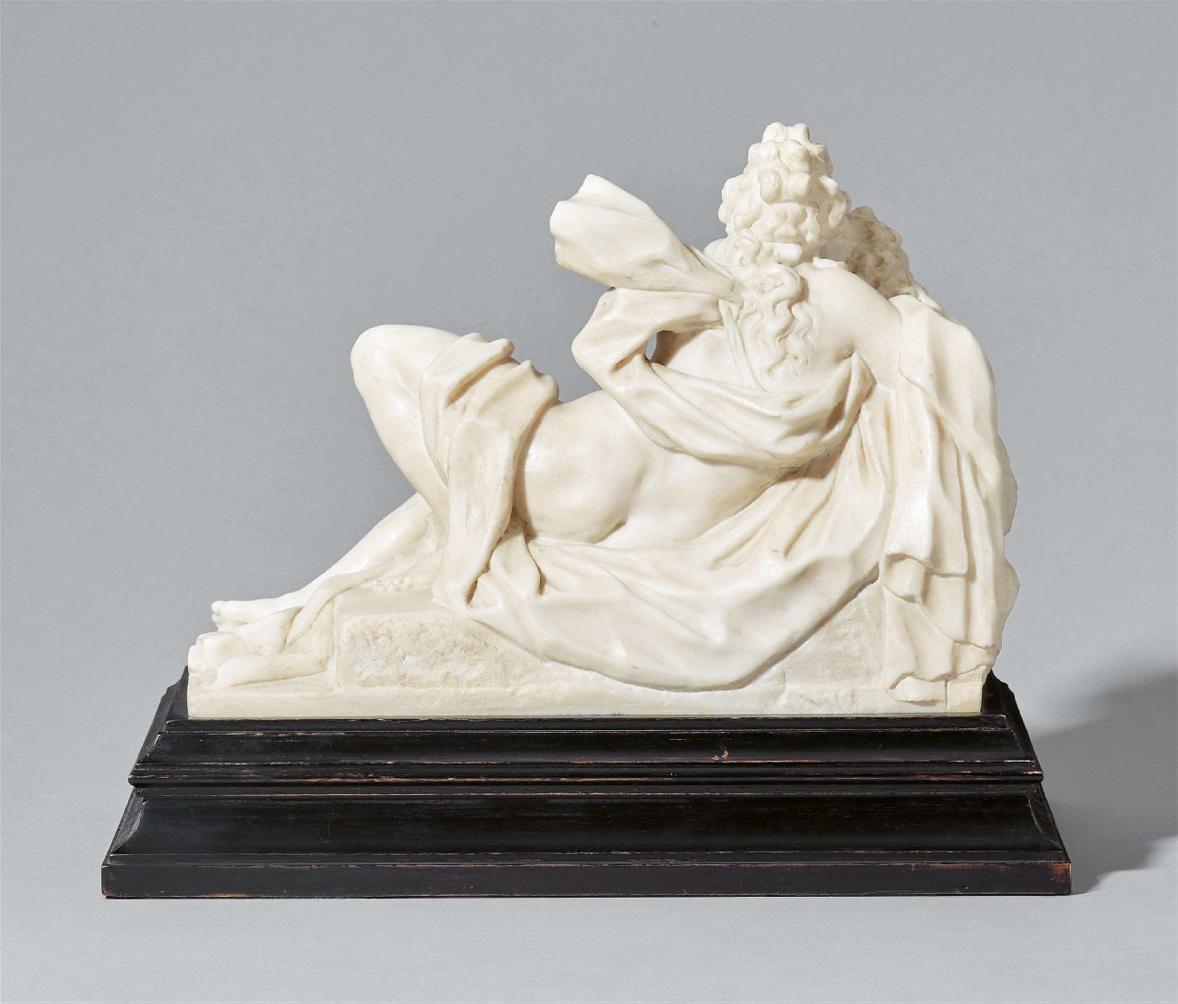 A white marble group of Venus and Cupid - image-3