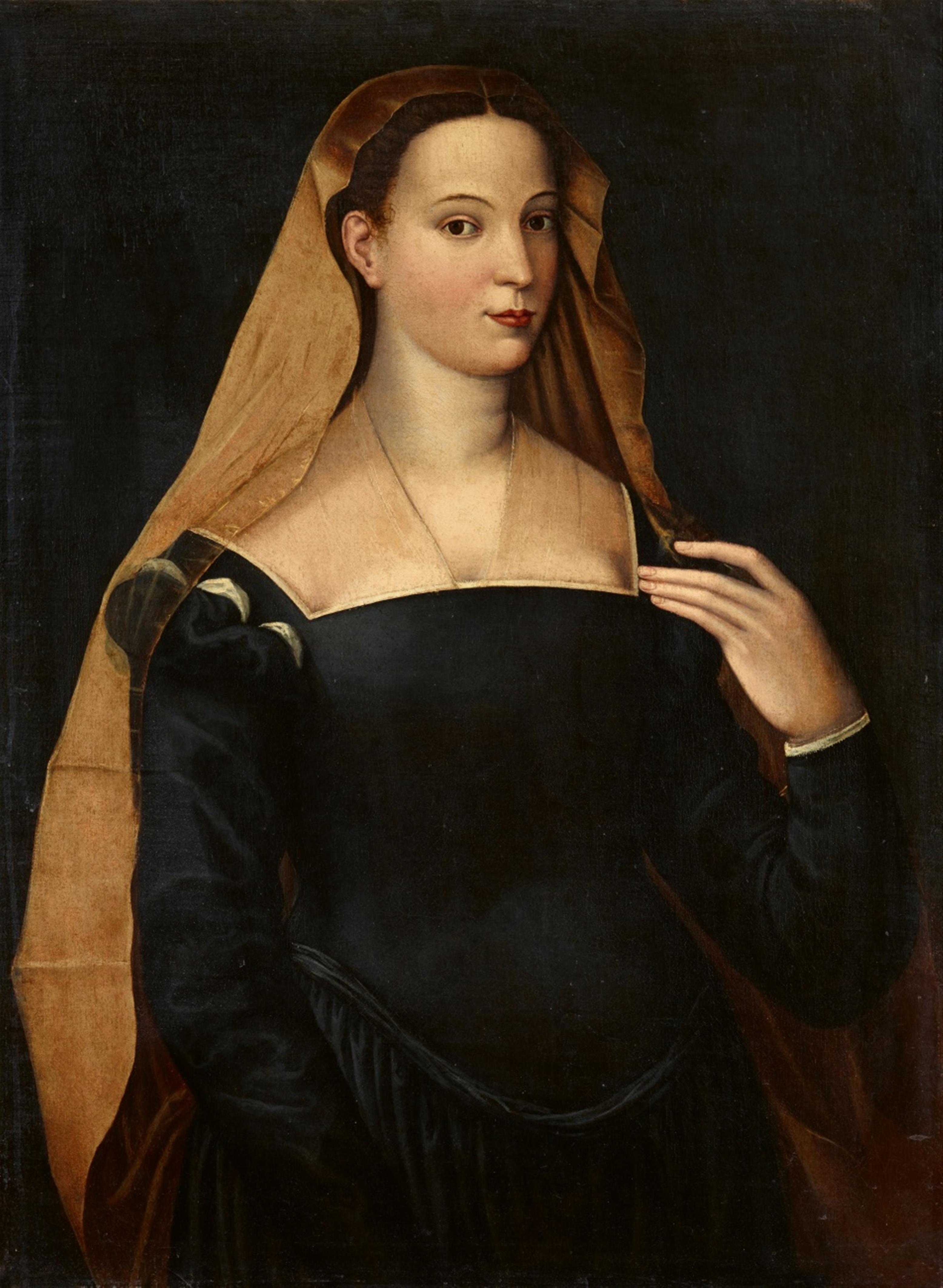 Sebastiano Luciani, gen. Sebastiano del Piombo, nach - Bildnis einer Dame (Giulia Gonzaga?) - image-1