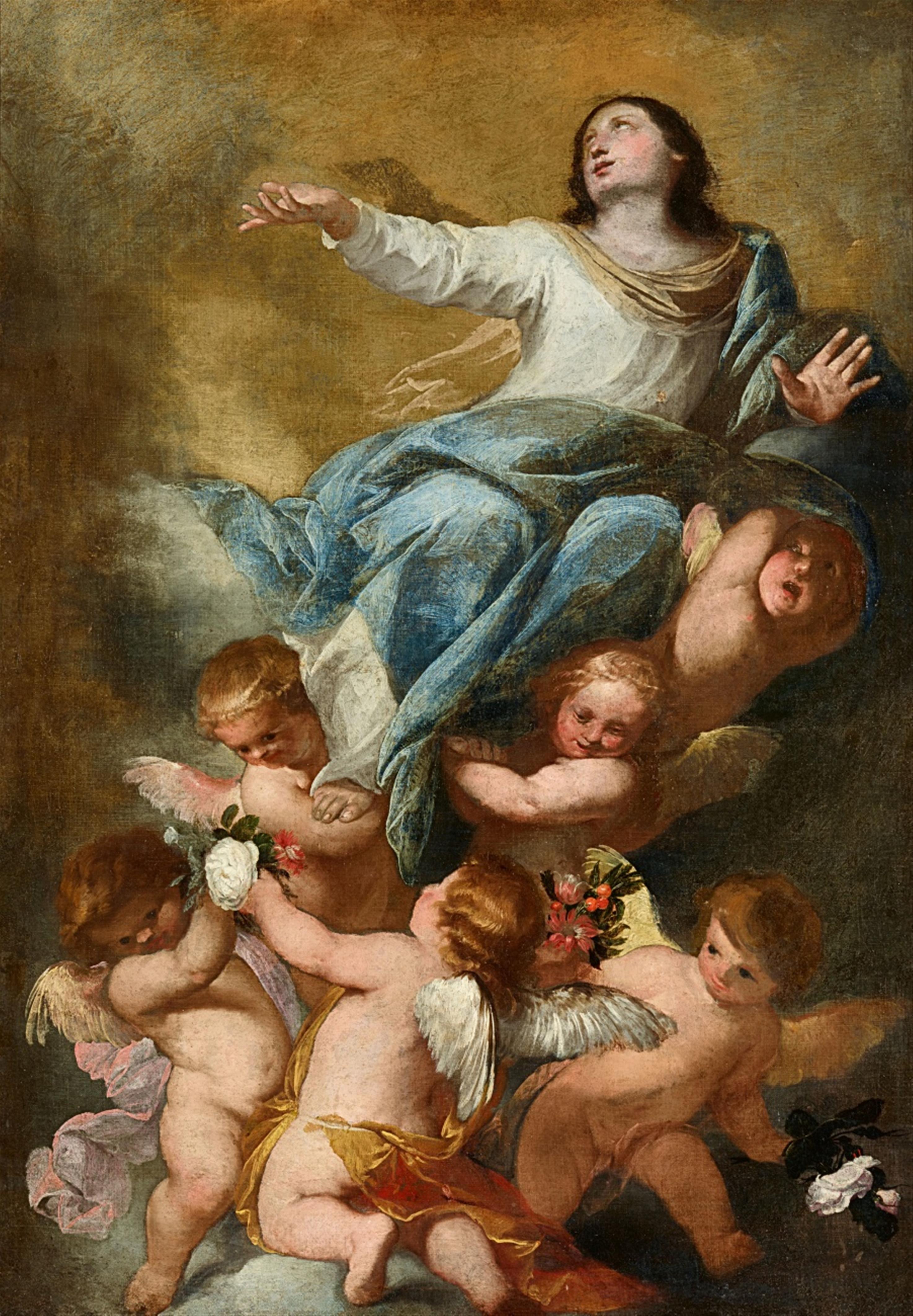 Orazio de Ferrari - Die Himmelfahrt der Jungfrau Maria - image-1