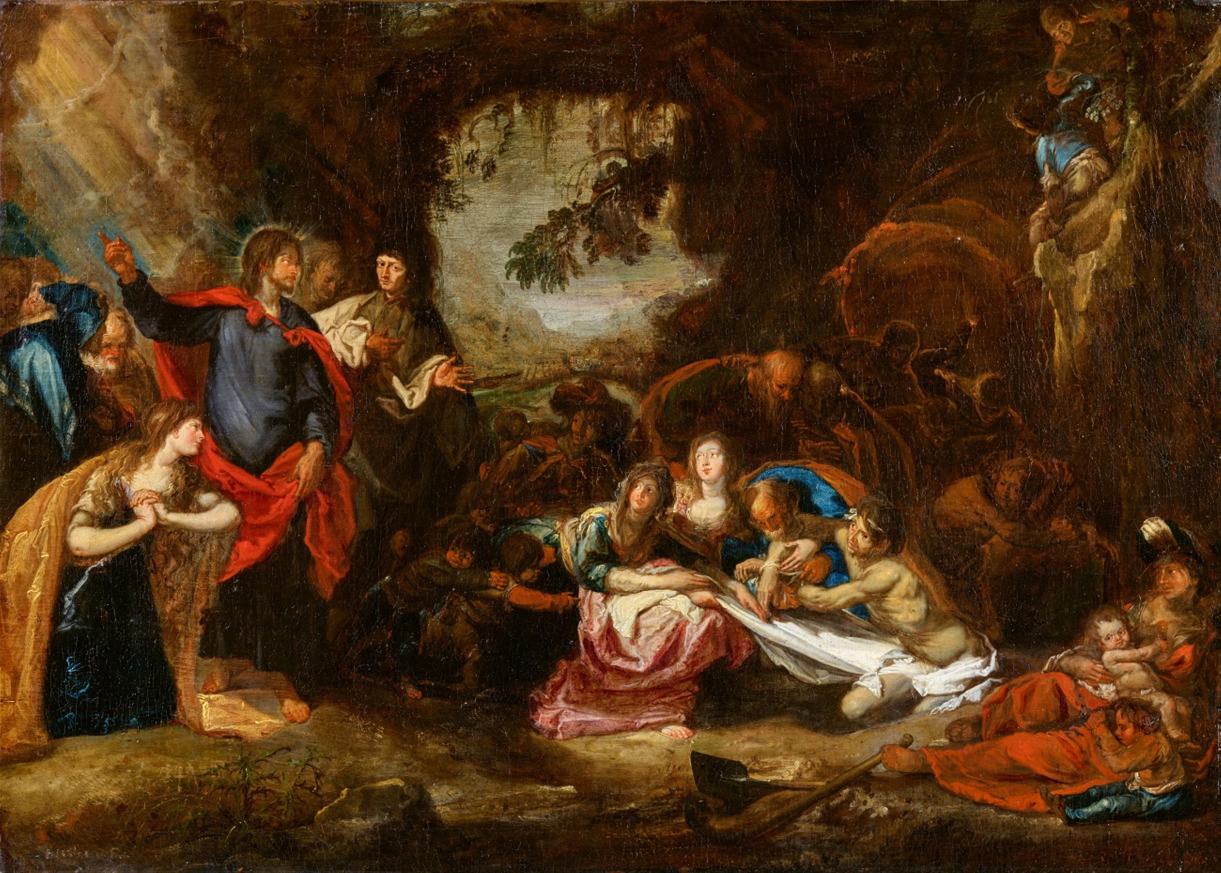 Simon de Vos - Auferweckung des Lazarus - image-1