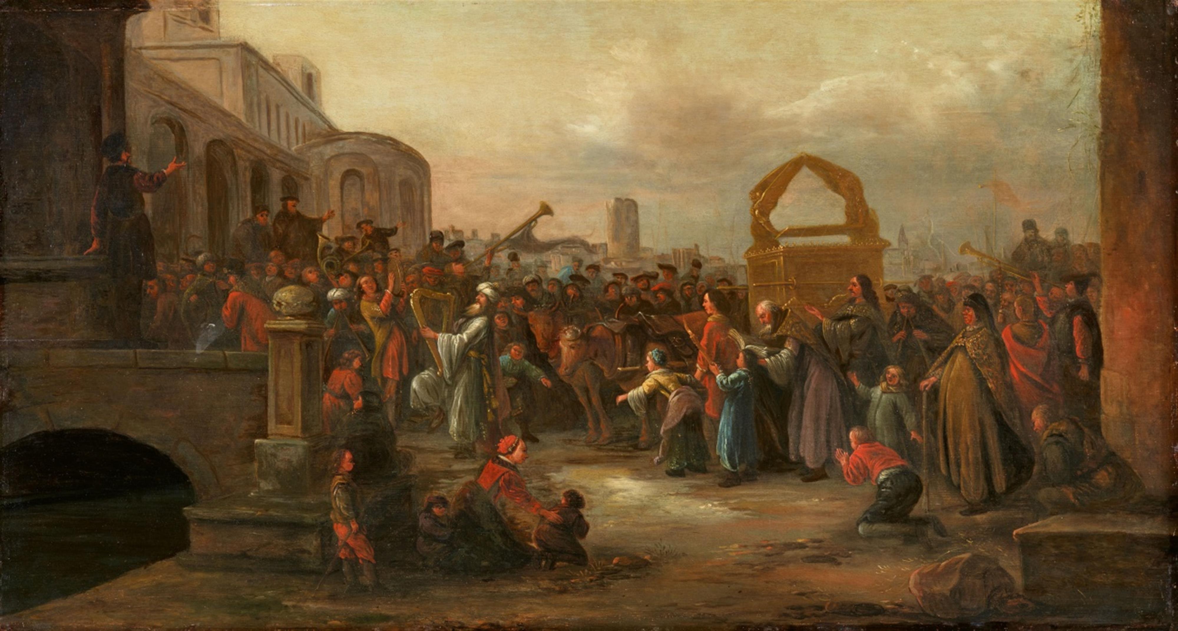 Jacob Willemsz de Wet - Davids Einzug in Jerusalem mit der Bundeslade - image-1