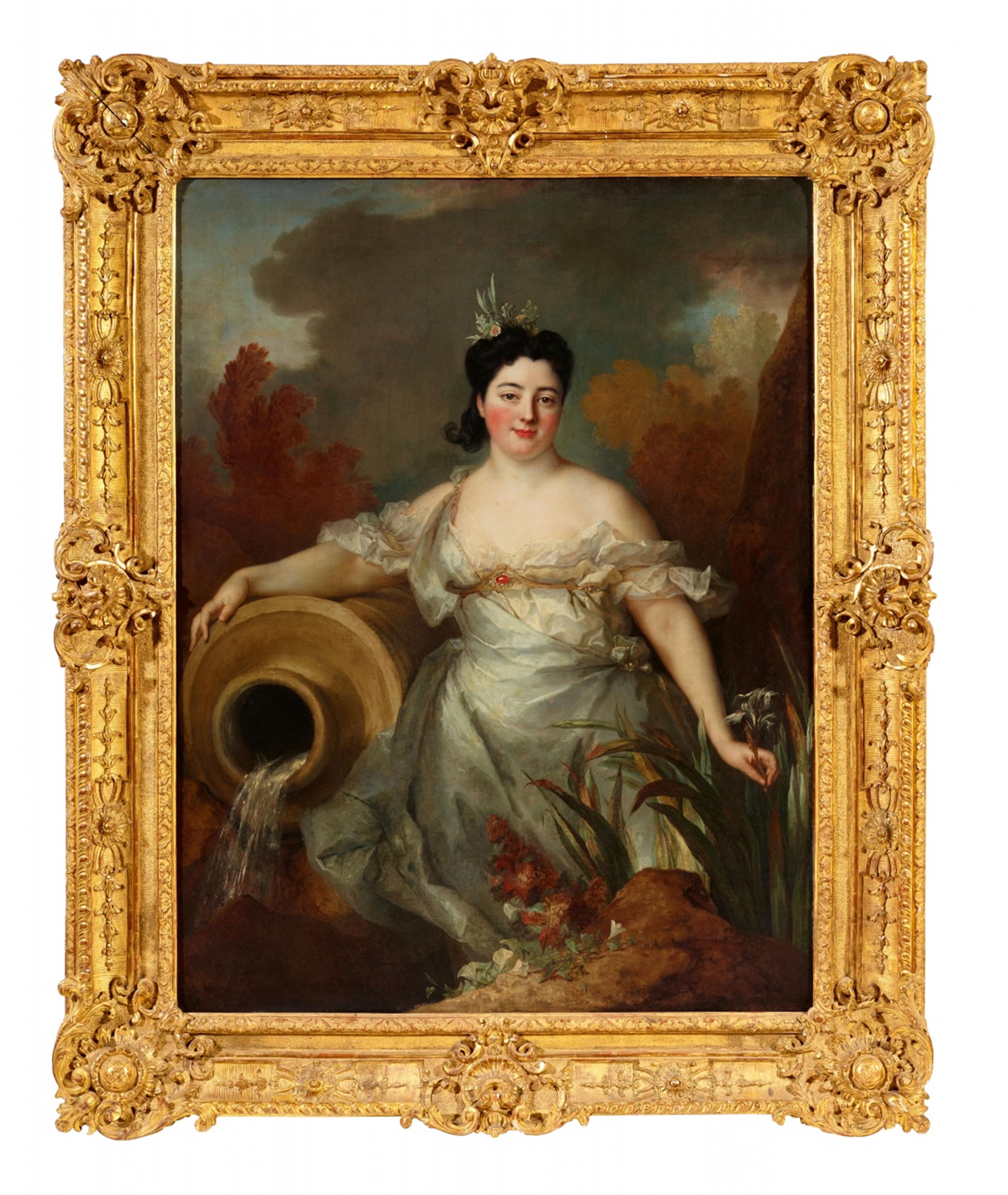 Nicolas de Largillière - Portrait of Françoise Marguerite Claire Boudeville, Marquise de La Frezelière - image-2