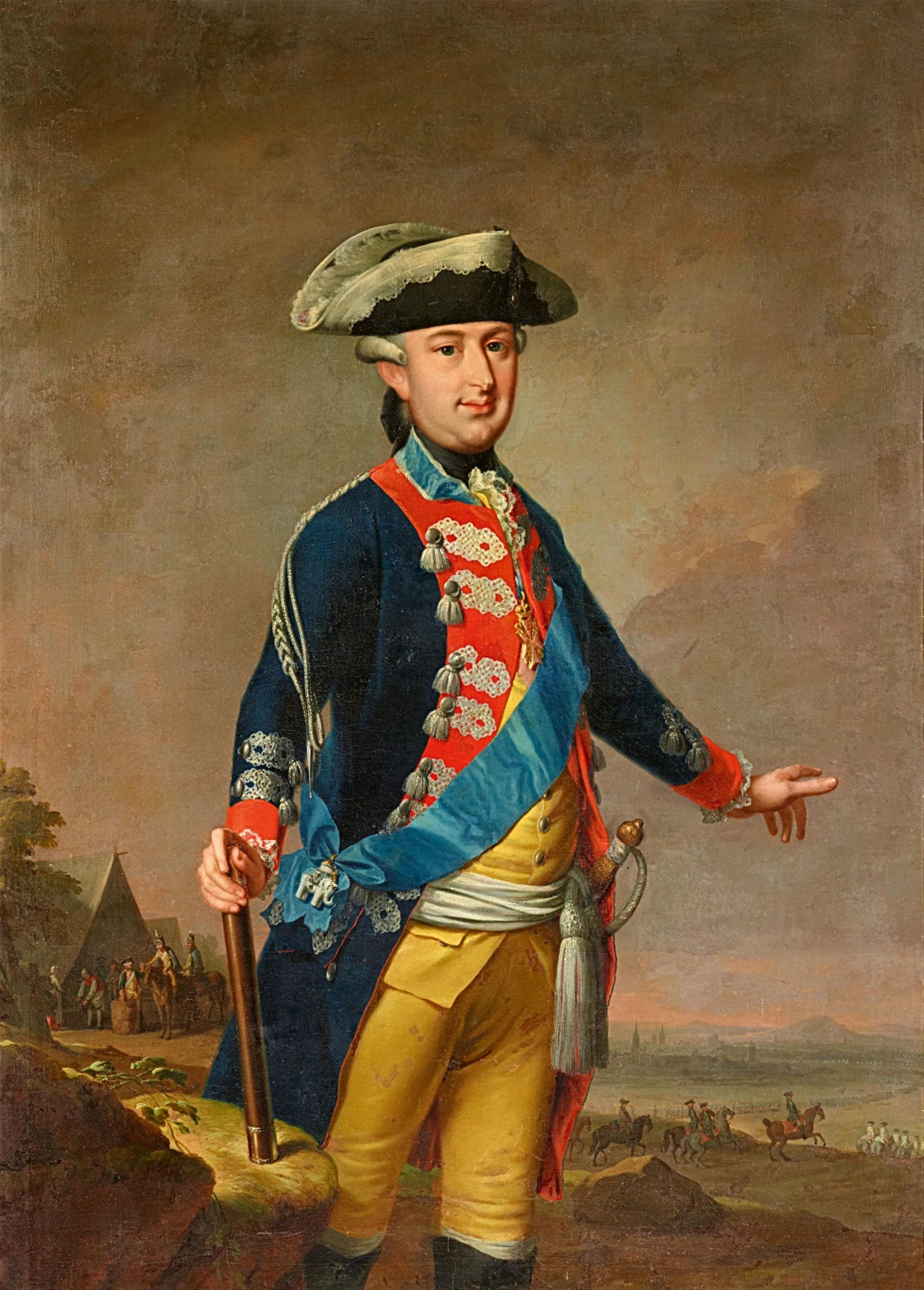 Anton Wilhelm Tischbein - Portrait of Wilhelm IX, Landgrave of Hesse-Kassel, later Prince Elector Wilhelm I - image-1
