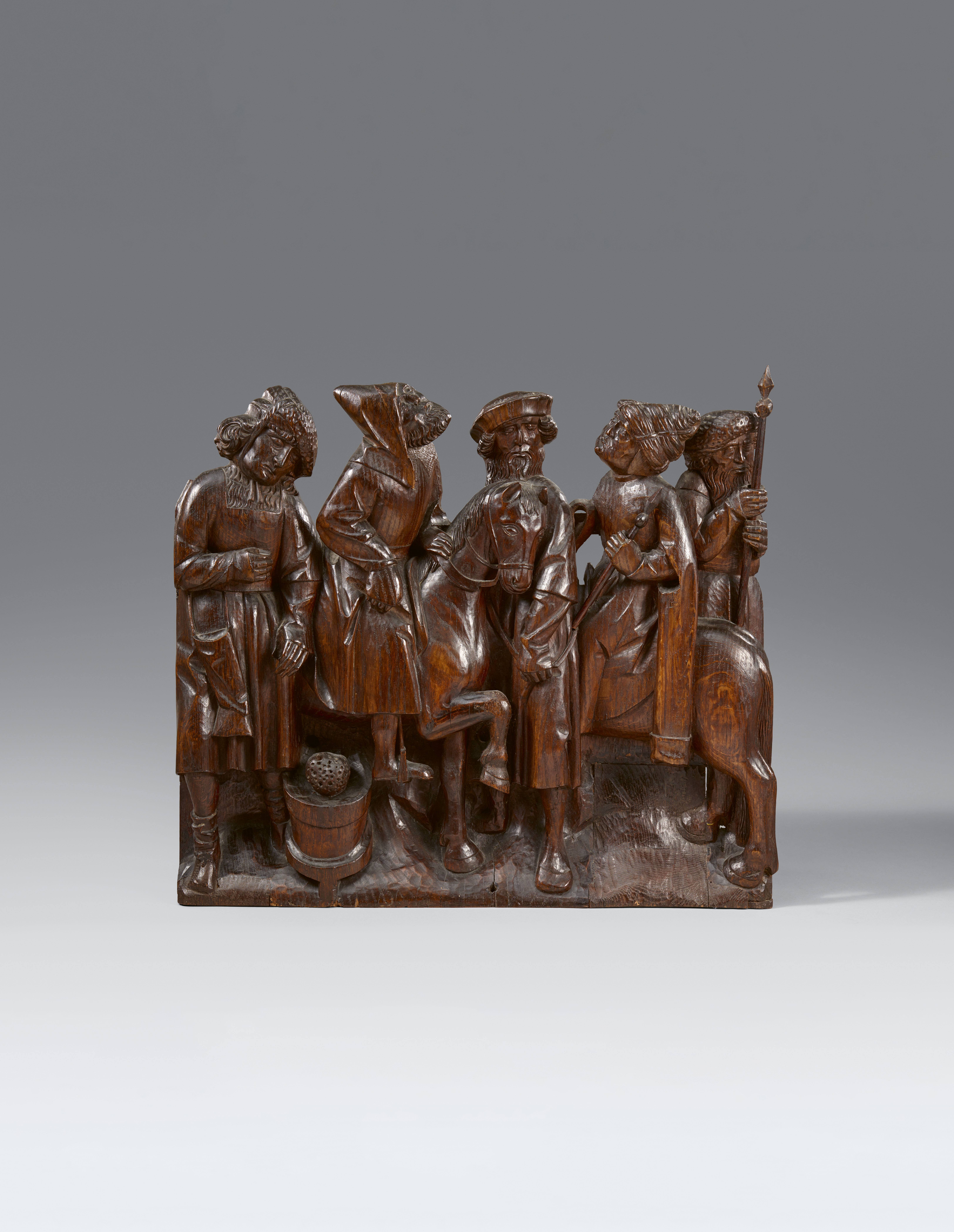 Flämisch 1. Hälfte 16. Jahrhundert - Soldaten aus einer Kreuzigung Christi - image-1