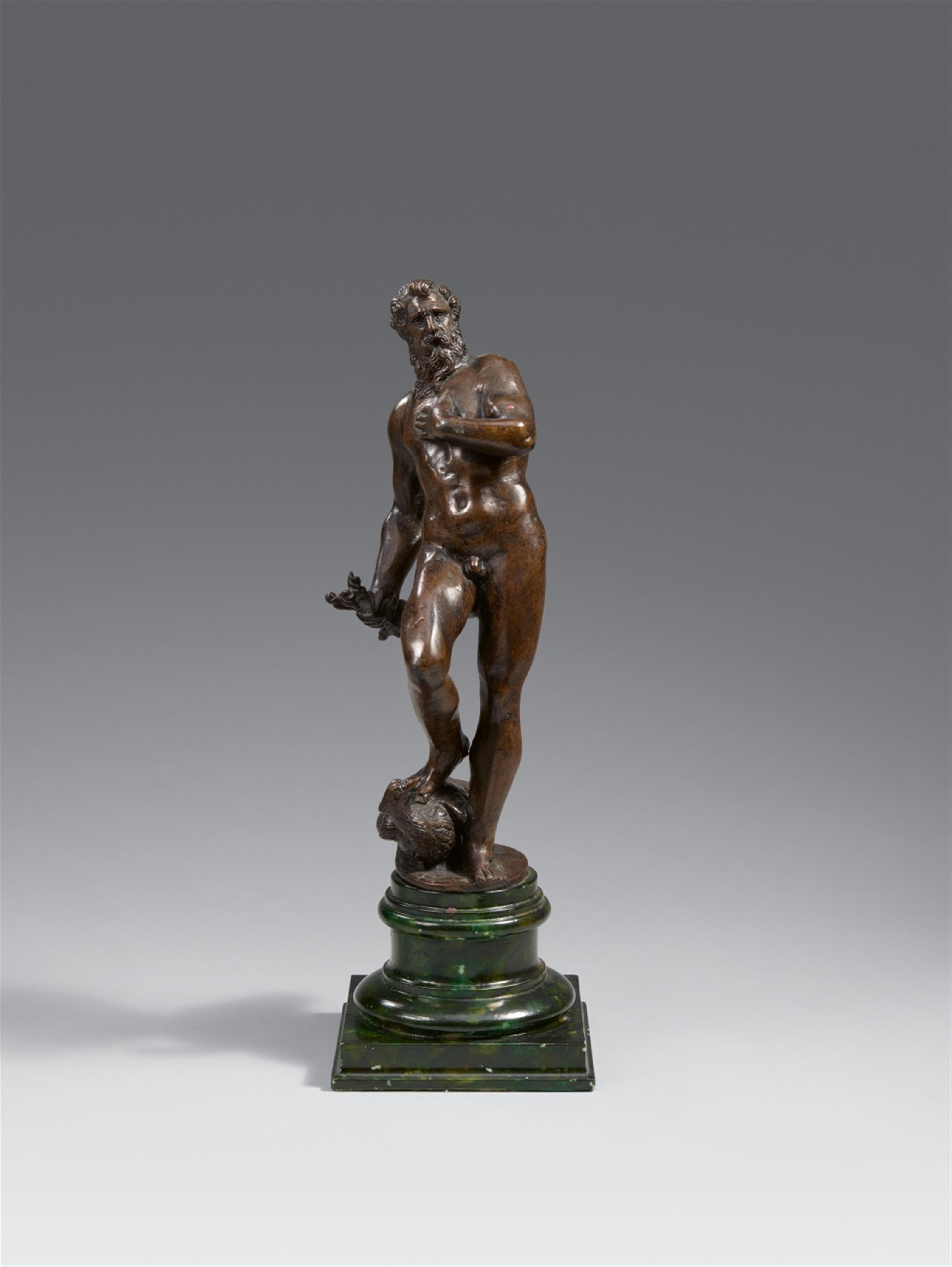 Italy 17th century - A 17th century Italian bronze figure of Zeus - image-1