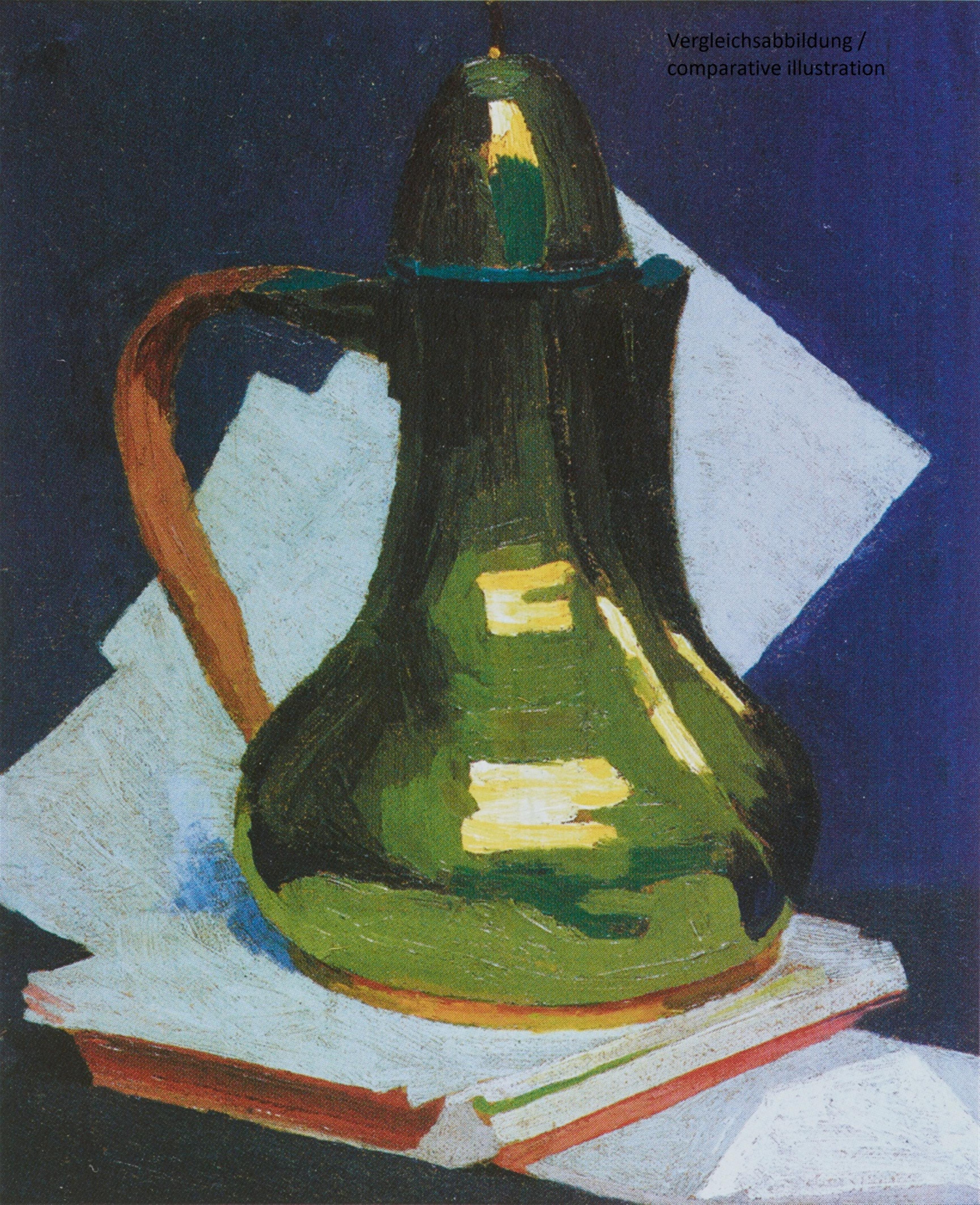 Lyonel Feininger - Stilleben auf blauem Tisch - image-3