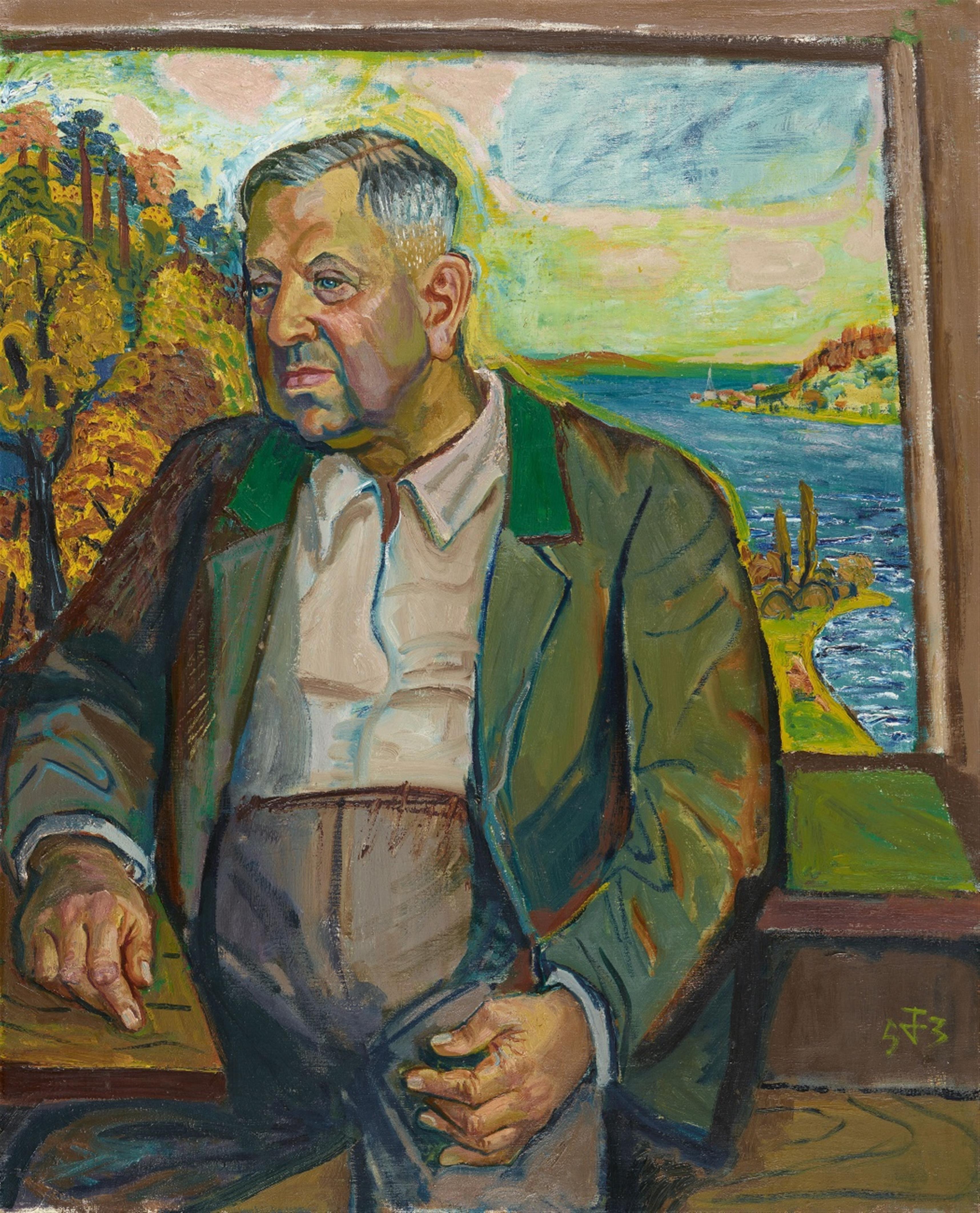 Otto Dix - Bildnis Rechtsanwalt Eberhard Ascher - image-1