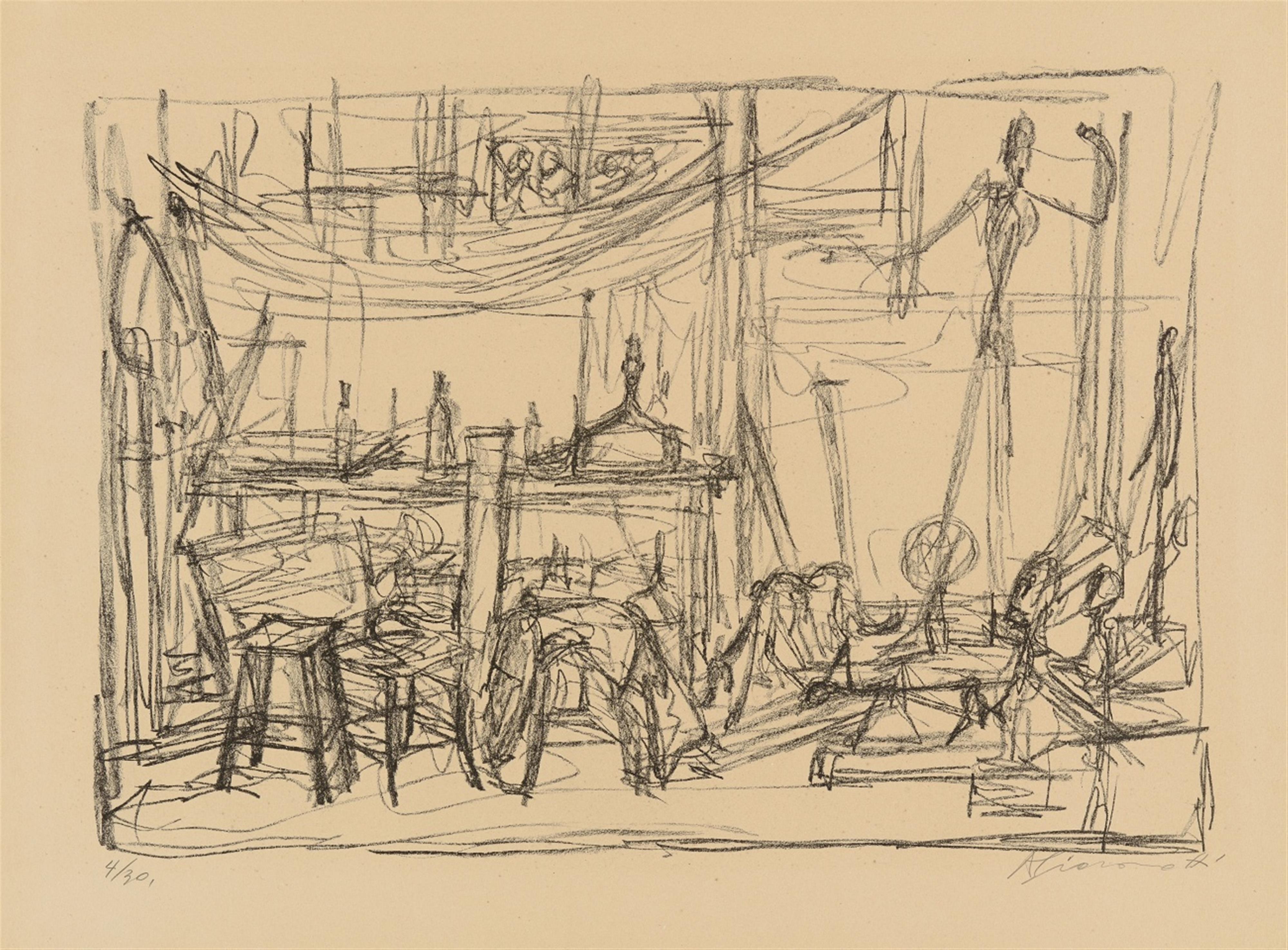 Alberto Giacometti - L'<<Homme qui pointe>>dans l'atelier - image-1