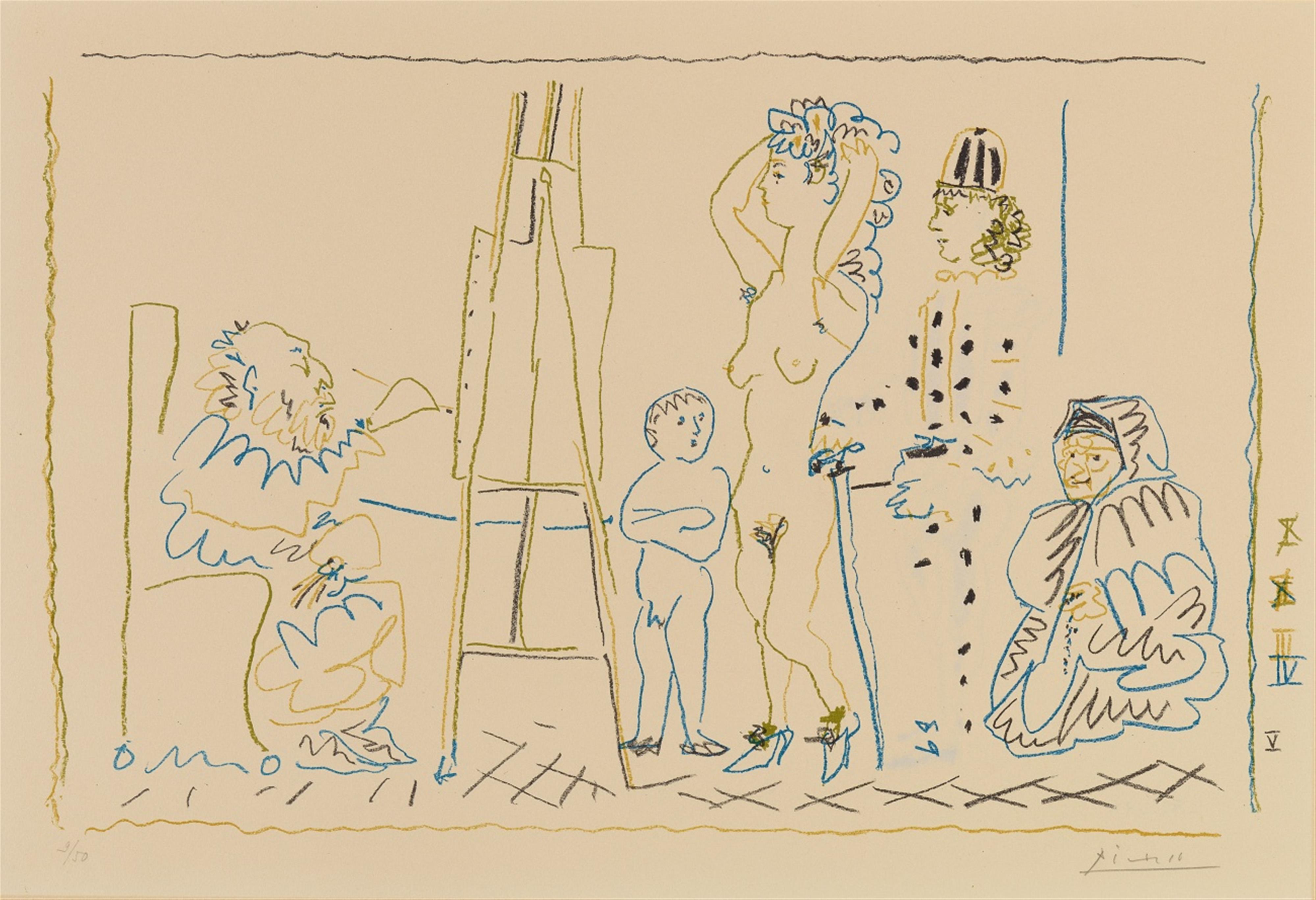 Pablo Picasso - L'Atelier du Vieux Peintre - image-1