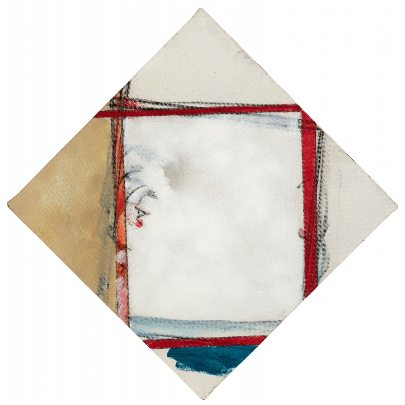 RONALD B. KITAJ - Self Portrait as a Mondrian - image-1